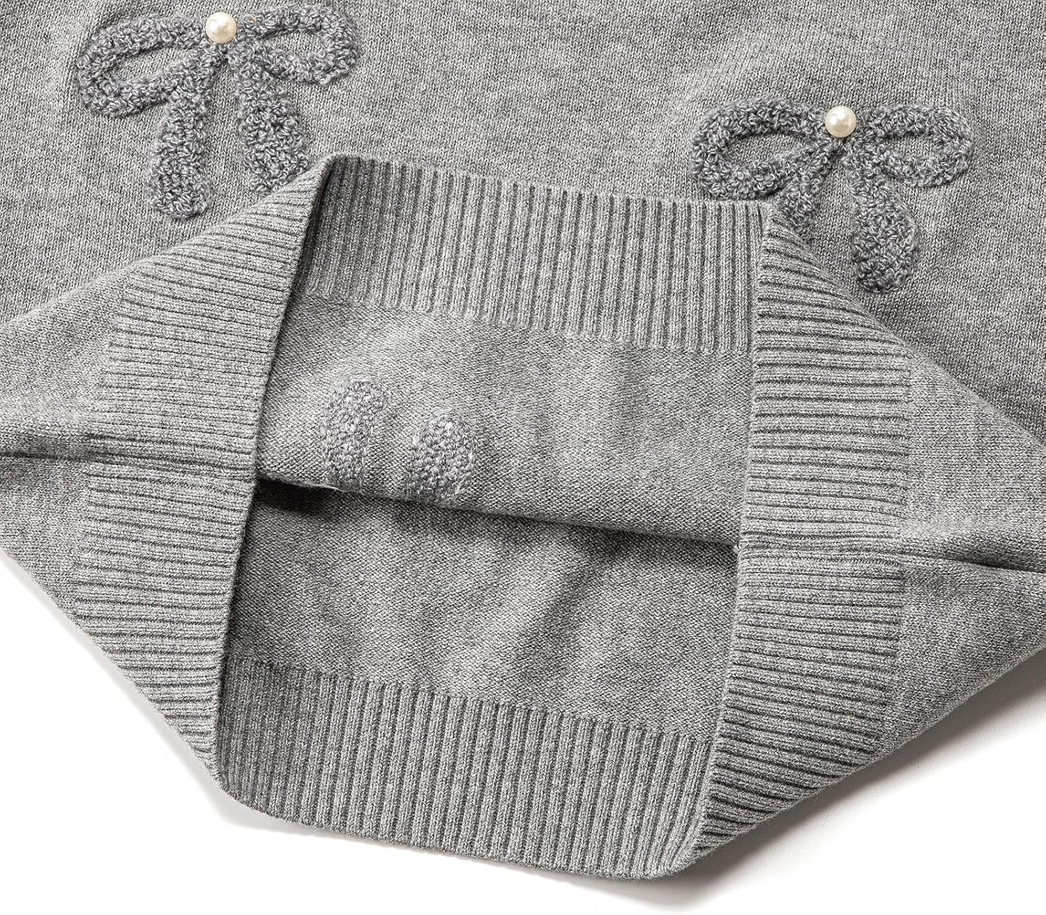 Danny D Boys Girls Cute Pattern Knit Pullover Sweater Kids Fall Winter Long Sleeve Warm Tops - Image 5