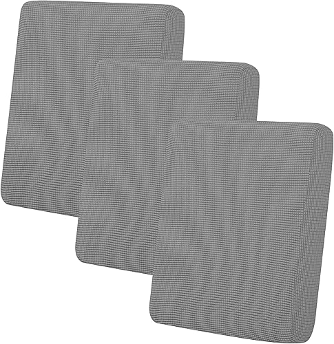 Miniatura 32 de Easy-Going - Funda de cojín elástica para sofá, funda de cojín protectora para asiento de sofá, suave, flexible con parte inferior elástica (cojín