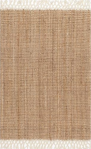 Miniatura 8 de NuLOOM Raleigh Alfombra de lana tejida a mano