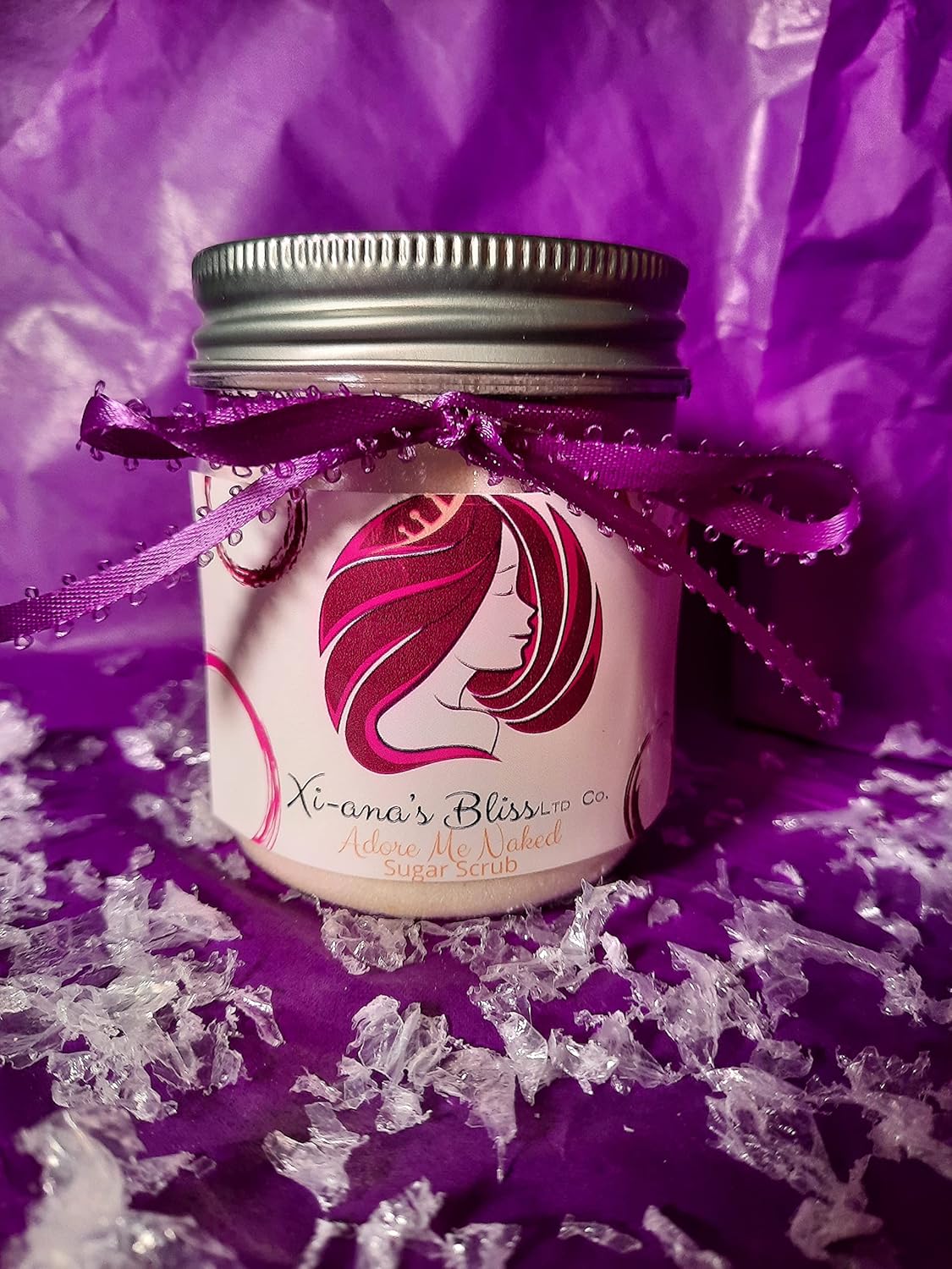 Adore Me Naked Body Scrub (Fragrance Free) Handmade Products