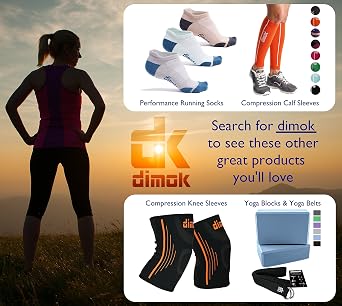 dimok Women Yoga Pants Workout Leggings Girls High Waist Tummy Control - Black Athletic Gym Tights