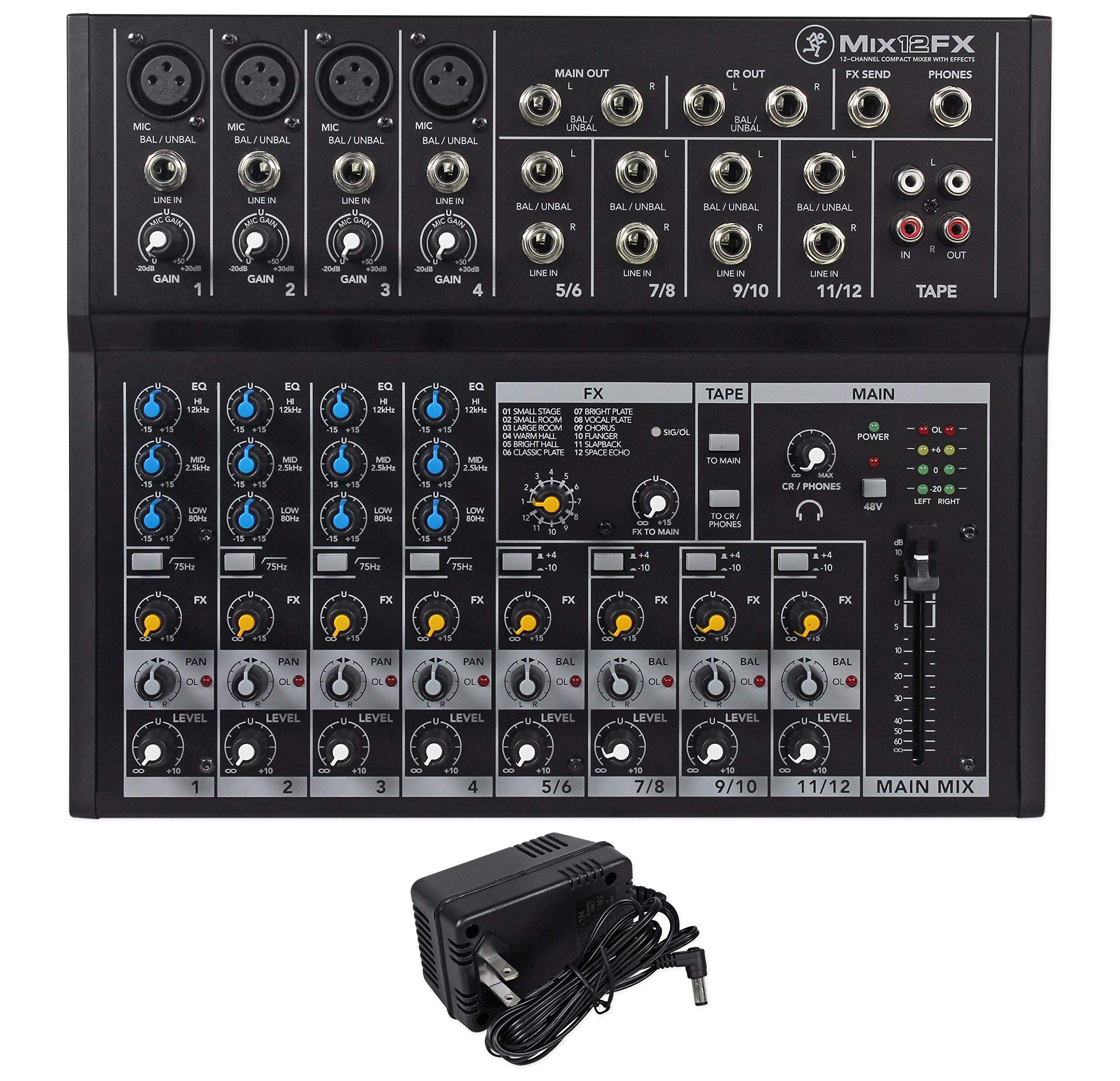 Amazon.com: Mackie Mix12FX Mixer : Musical Instruments