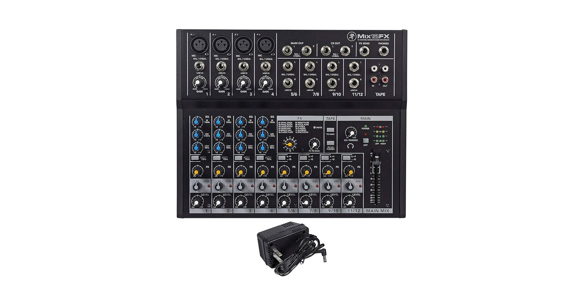 s*s様 動作品 MACKIE Mix12FX アナログミキサー 電源アダプター Amazon.com : PK Power AC/AC Adapter for Mackie Mix Series