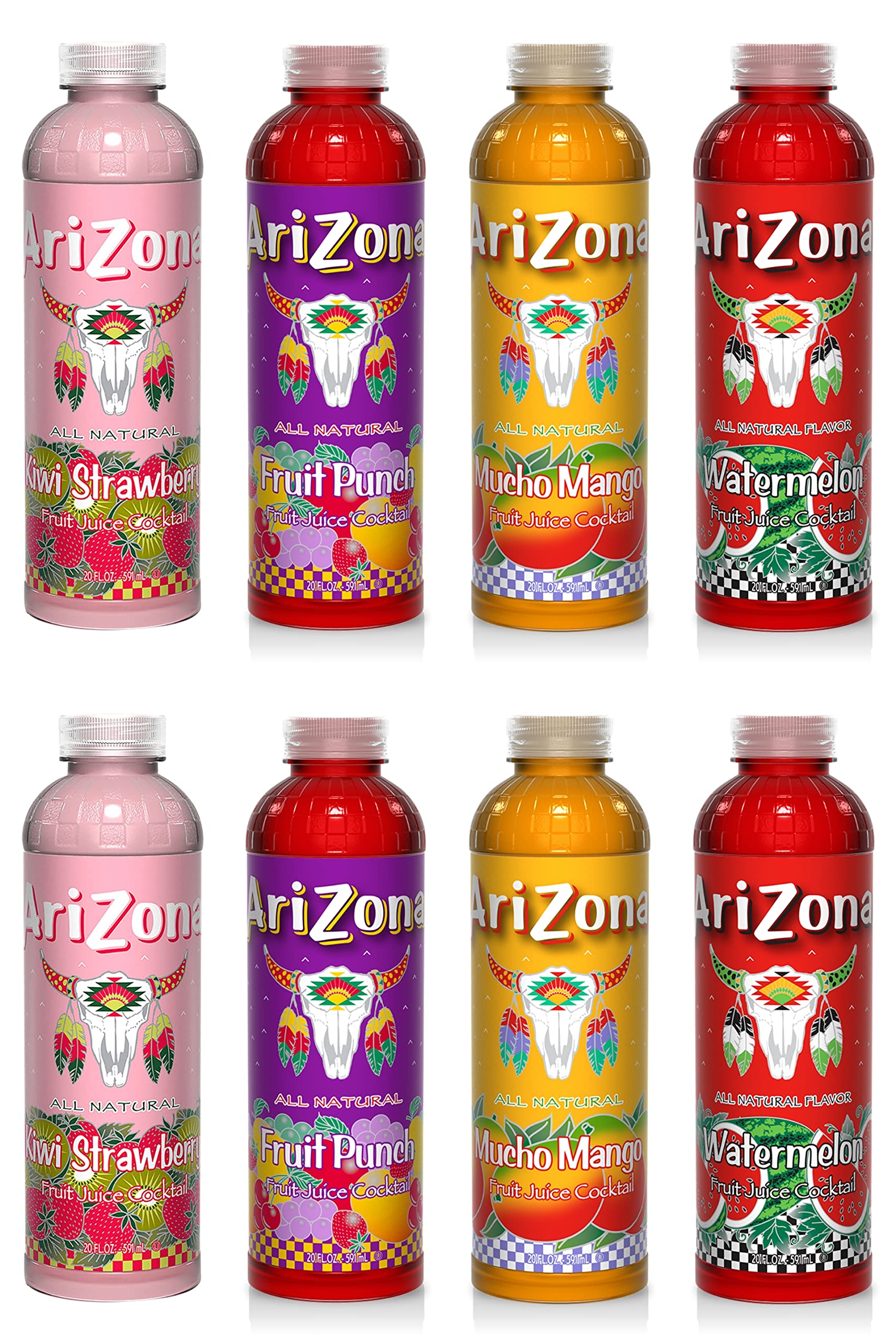 Buy AriZona Juice Variety Pack 4 Flavors, Natural Flavors 20 Fl Oz