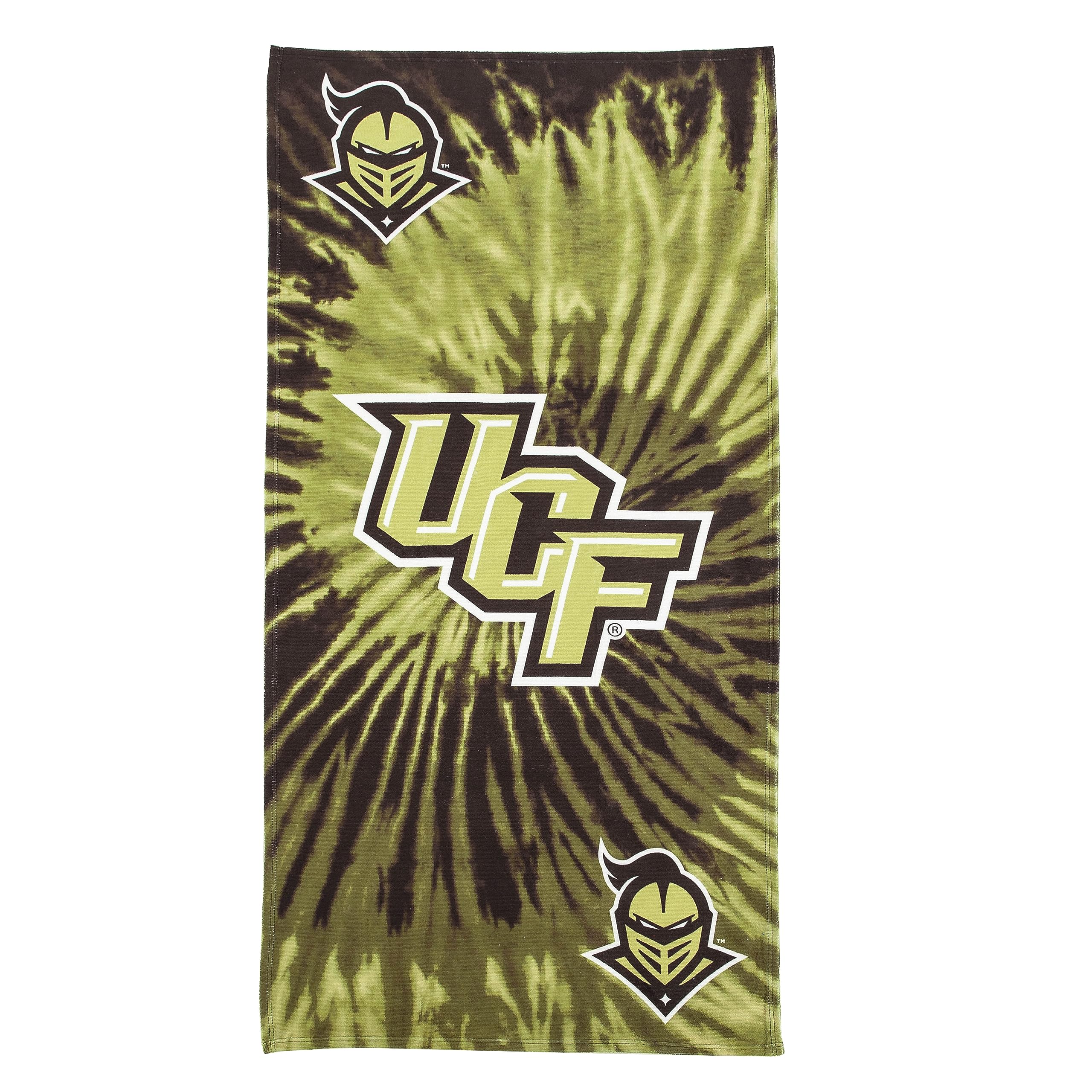 Northwest NCAA Central Florida Golden Knights Beach Towel, 30" x 60", Psychedelic