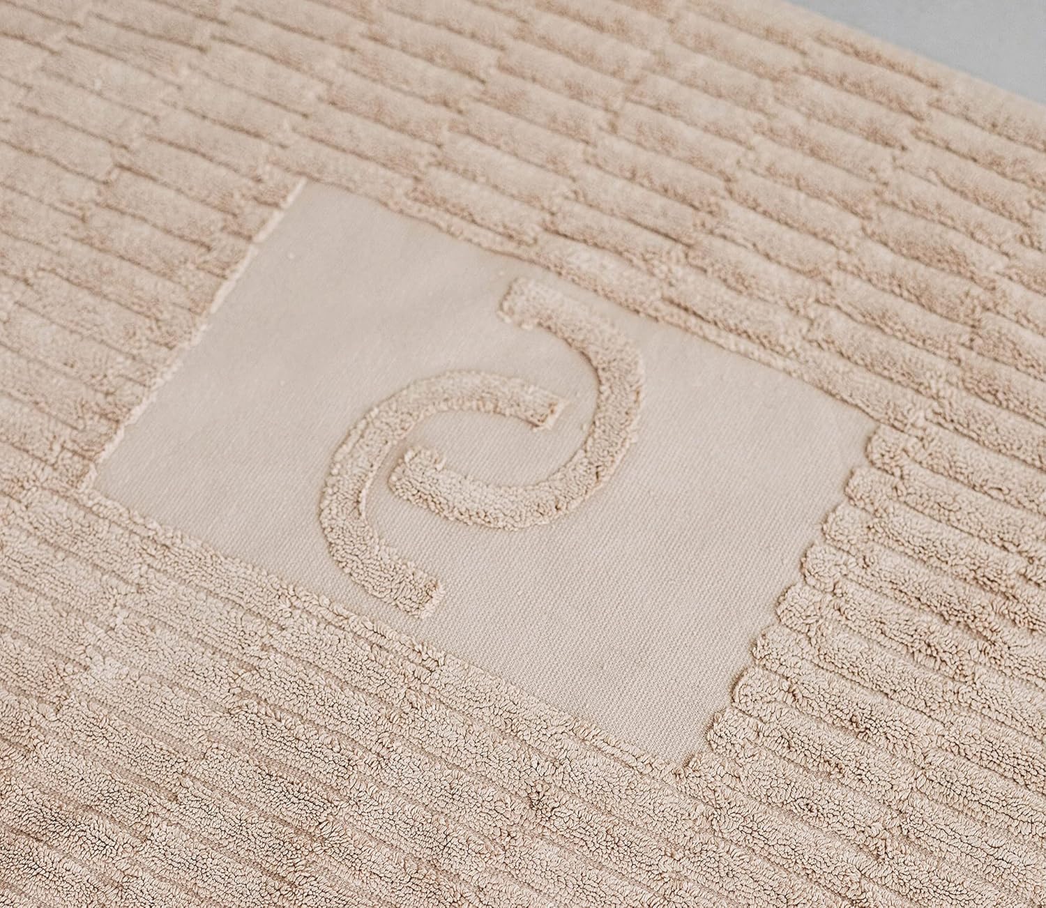 Flenulla Towels for Bathroom, %100 Turkish Cotton Clearance Prime, Soft & Absorbent I Luxury Decor 4 Pieces Accessories Set for Bath, Wash Cloth,1 Hand, 1 Face, 1 Body, 1 Mat Towel (Beige) : Home & Kitchen