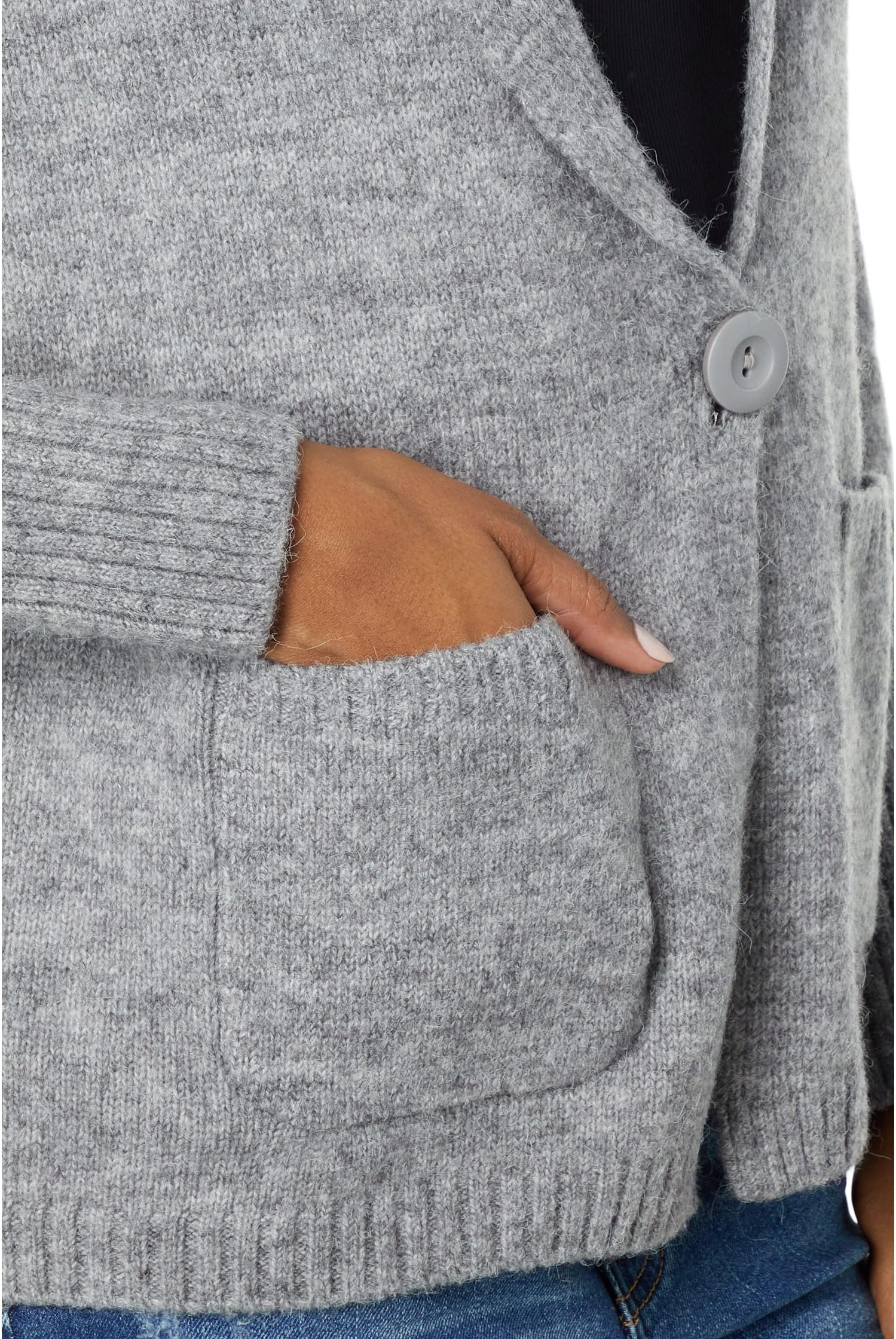 max studio sweater coat