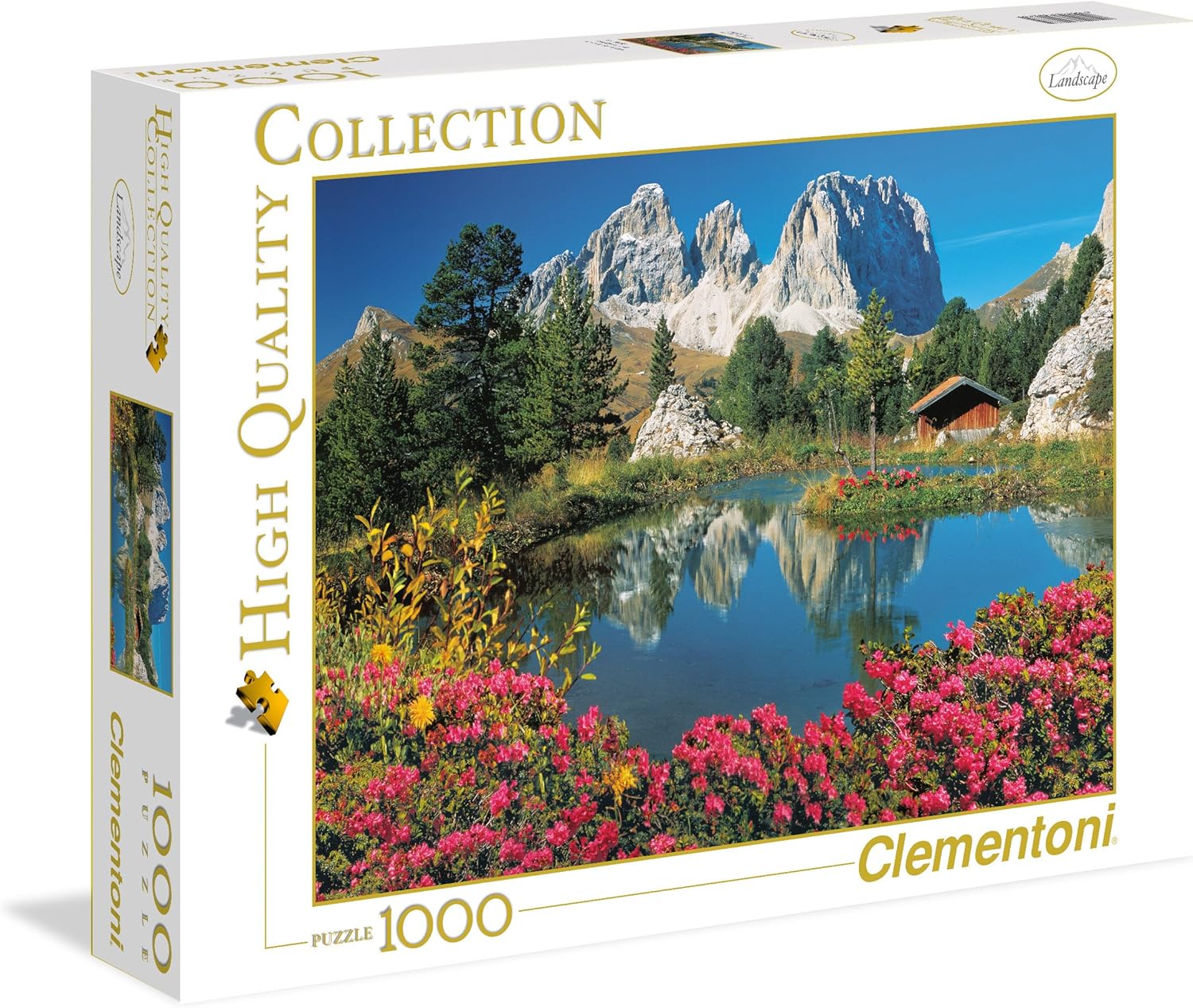 Clementoni Collection-Passo Pordoi Jigsaw Puzzle (1000 Piece)
