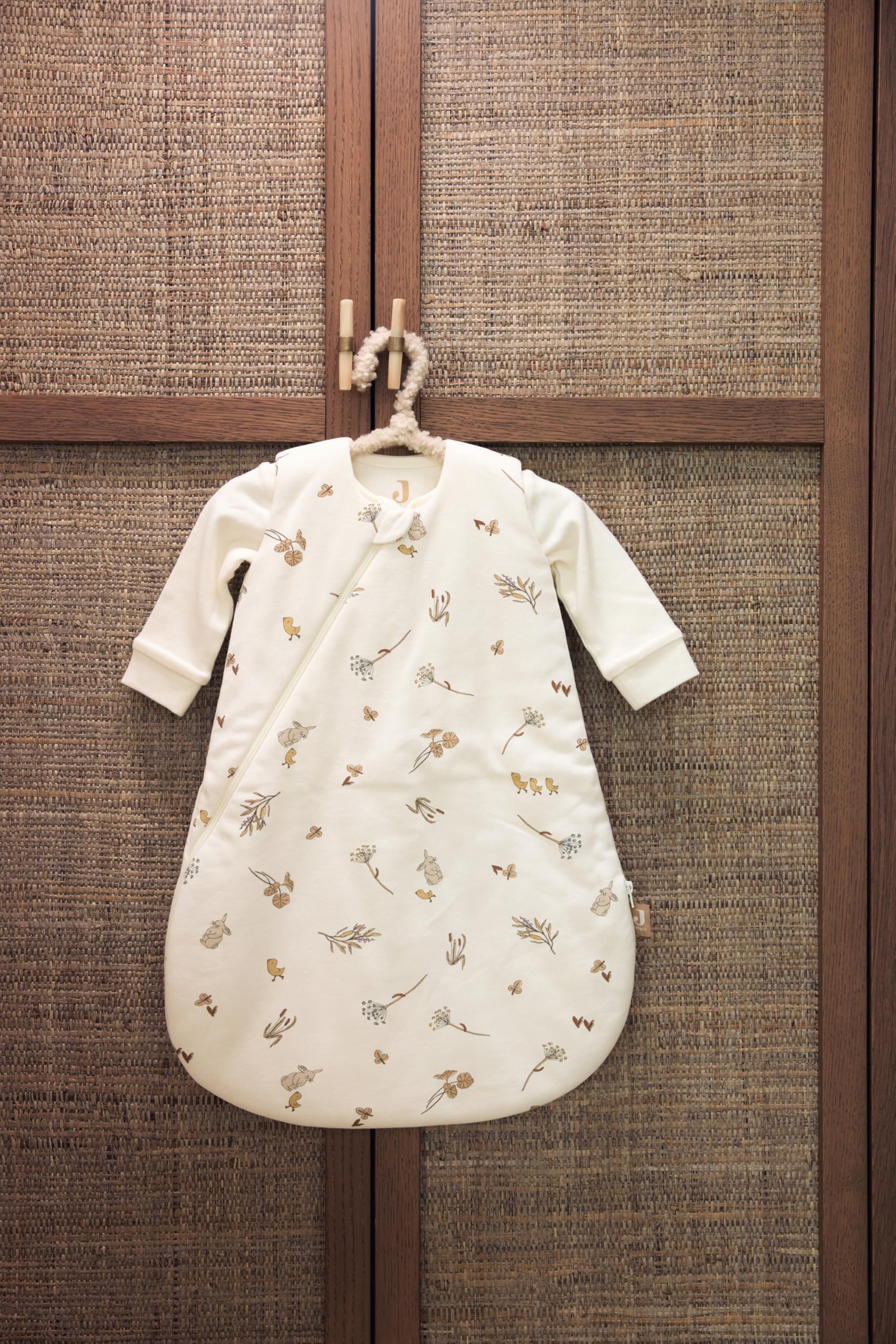 Jollein Ganzjahres Schlafsack Baby - Riverside - 60 cm - Baumwolle, Polyester - 0.5 bis 3.5 Tog - Schlafsack Baby Sommer & Winter