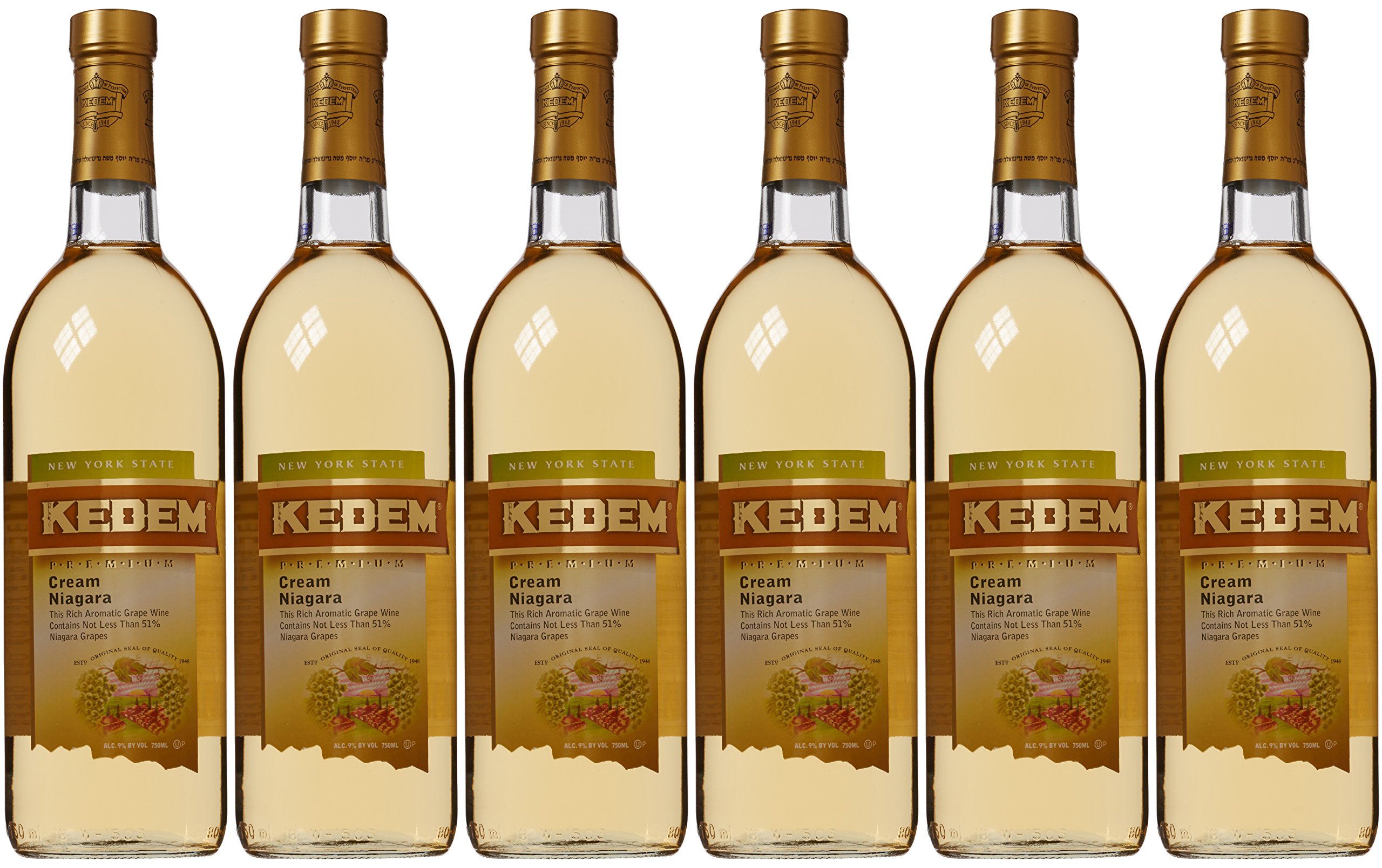 Premium Cream Niagara Wine 75 cl Kosher (Case of 6)