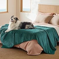 Vista 37 de Bedsure Mantas impermeables para perros pequeños – Manta de gato pequeño lavable para protección del sofá, manta de cachorro de forro polar sherpa