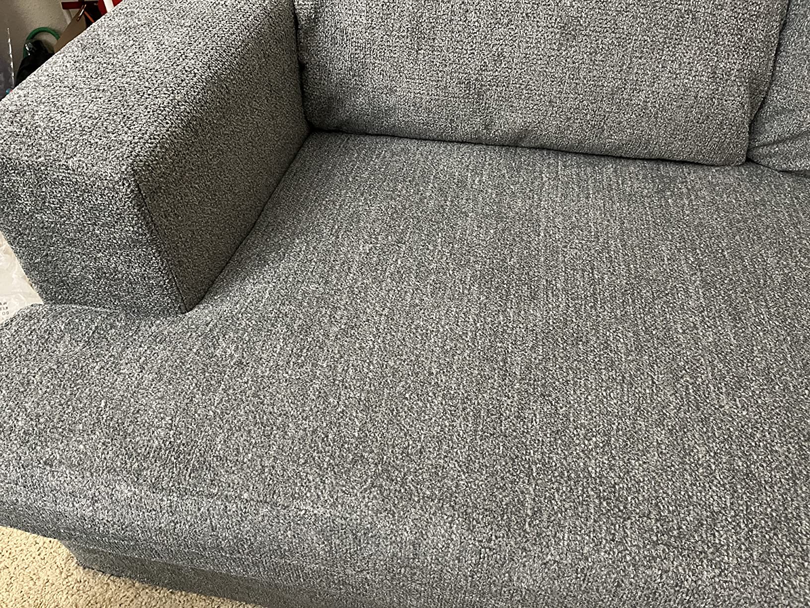 50/mo Finance AMERLIFE Sofa, Deep Seat SofaContemporary Chenille
