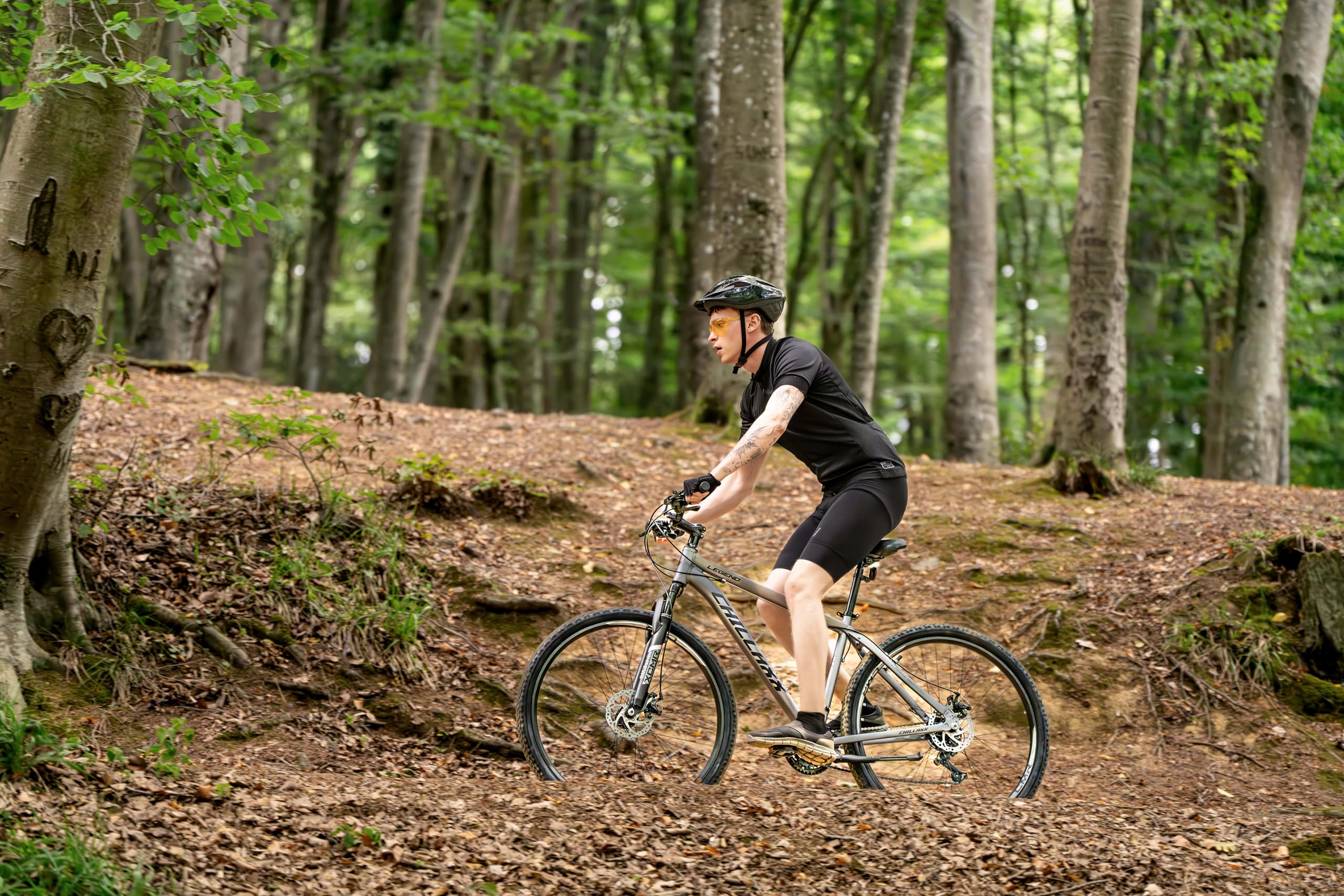 Chillaxx Bike Legend Aluminium 24, 26, 27,5 und 29 Zoll Shimano Mountainbike MTB Fahrrad für Jungen Mädchen Herren und Damen 21 Gang Schaltung Herrenrad Damenrad