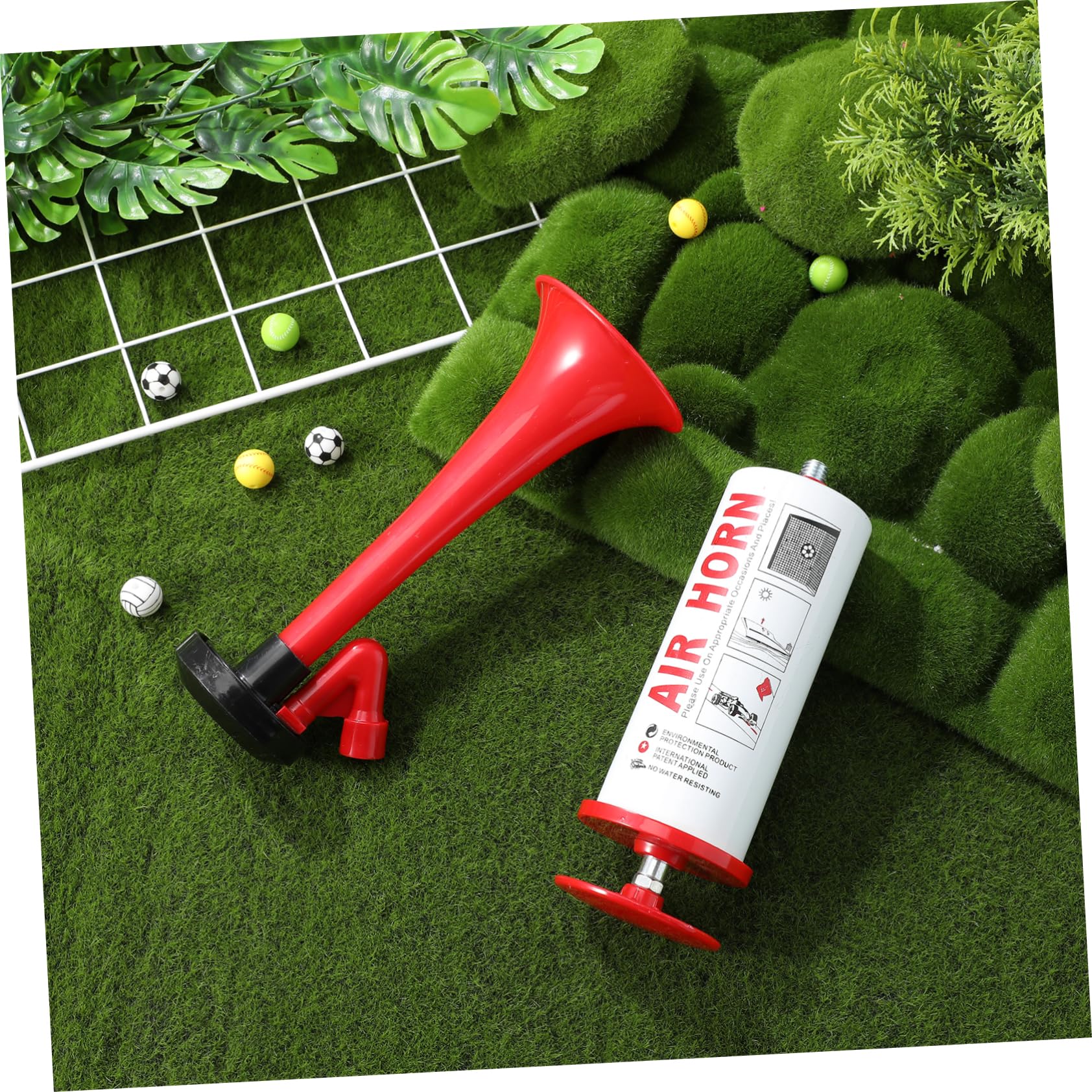 Toyvian 4stücke Hand-lufthorn Lautes Cheer Horn Für Sportveranstaltungen Manuelles Air Horn Für Fußballpartys Leicht Und Benutzerfreundlich Bunte Farben