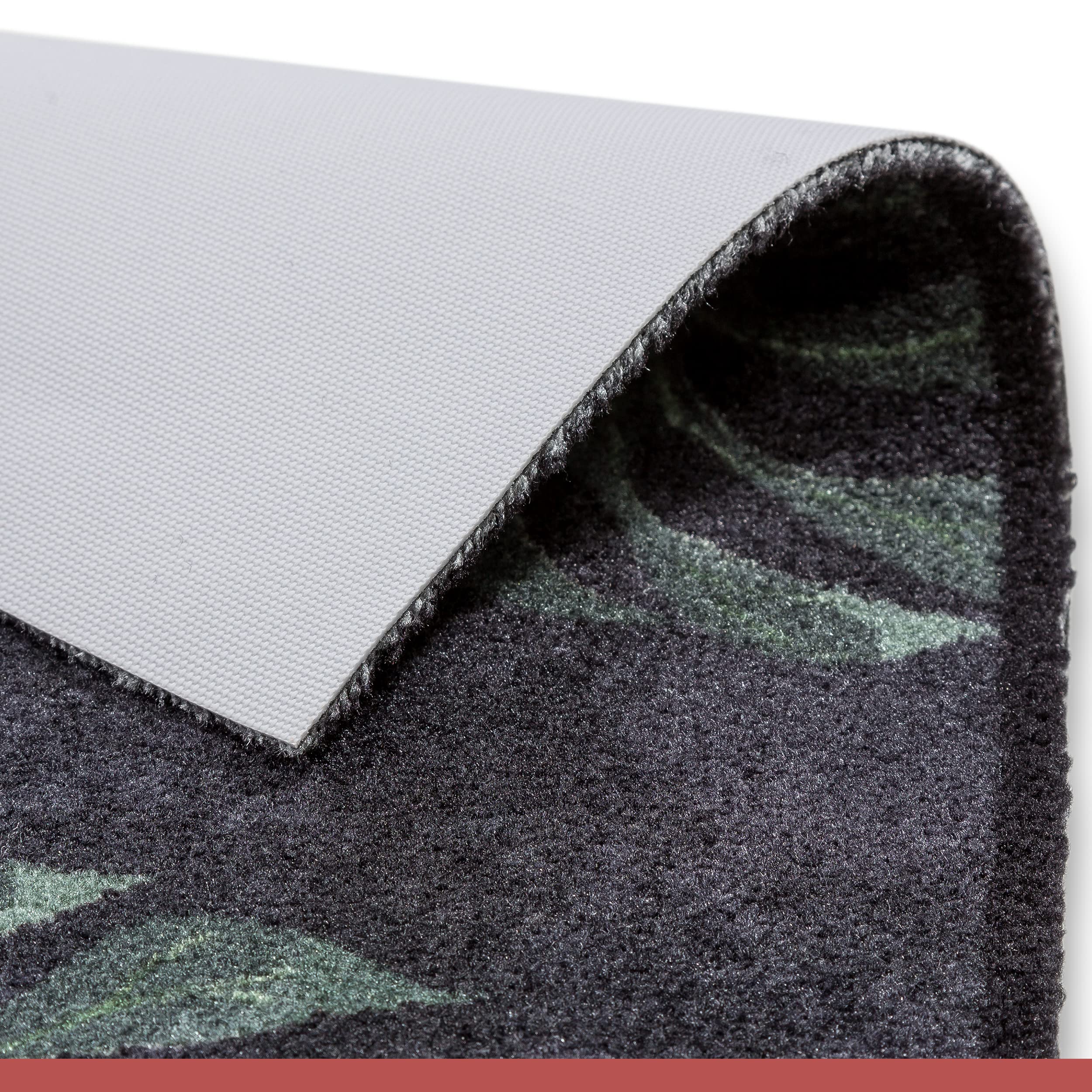 Astra Zerbino antiscivolo per interni - Monstera verde 50x130 cm - Tappetino antisporco lavabile e facile da pulire - Felicido Tappetino per l'ingresso, il corridoio, la porta d'ingresso