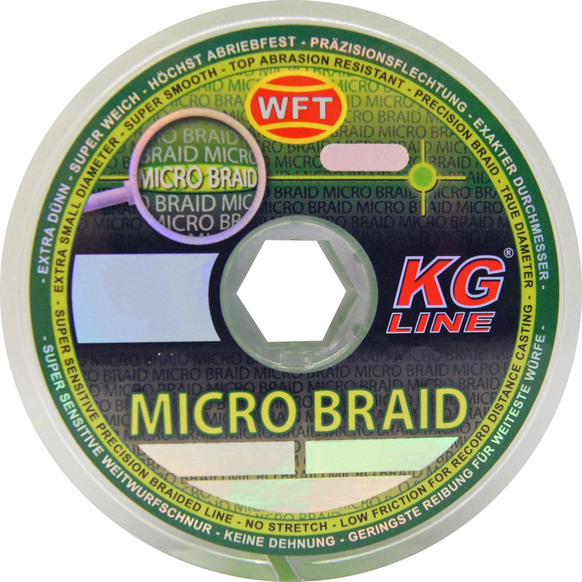 WFT Micro Braid KG Chartreuse 150m