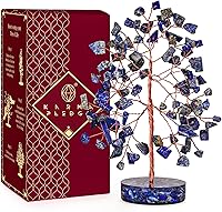 Vista 9 de KARMAPLEDGE Árbol de la vida de cristales curativos para energía positiva, protección y buena suerte, dinero, decoración de Feng Shui