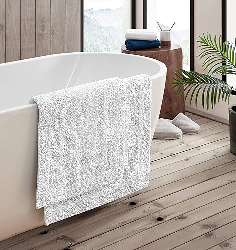 Miniatura 3 de Eddie Bauer - Juego de 2 alfombras de baño, 100 % algodón suave con respaldo antideslizante, secado rápido y superabsorbente, paquete de 2 unidades