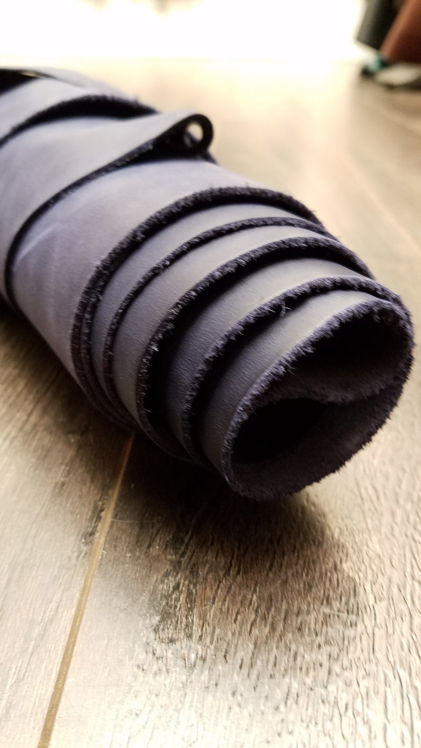 NAT Leathers Navy Blue Crazy Horse Vegetable Tanned Crafting 4.5-5.0 oz Cow Cowhide Genuine Leather Hide Skin 2 Sq.ft. (Blue) (12 inch x 24 inch)