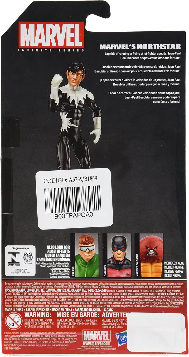 Marvel Infinite Series Northstar Action Figure