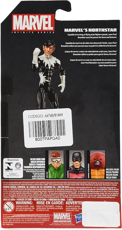 Marvel Infinite Series Northstar Action Figure