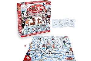 AQUARIUS Rudolph The Red-Nosed Reindeer Board Game