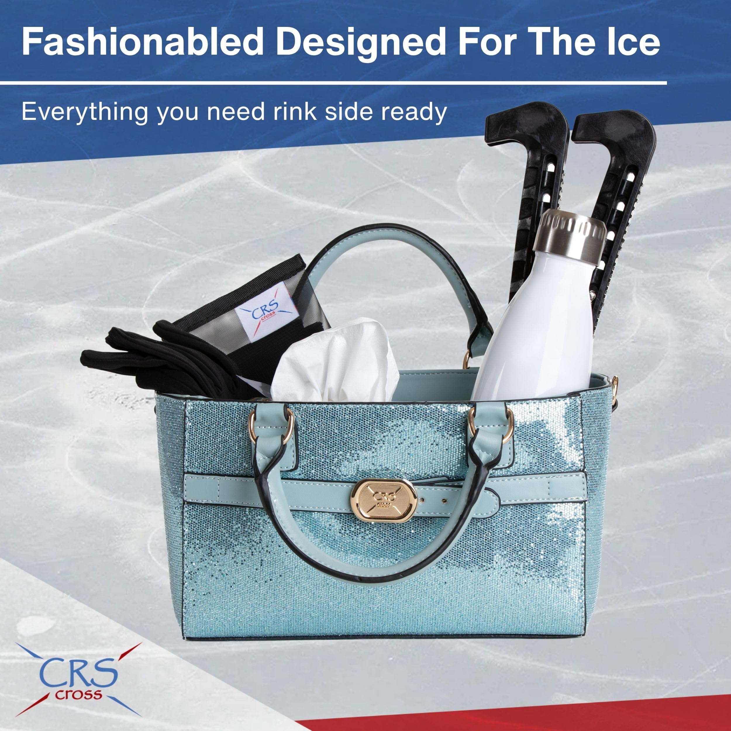 Amazon.co.jp: CRS クロスリンクサイドトート.アイススケート