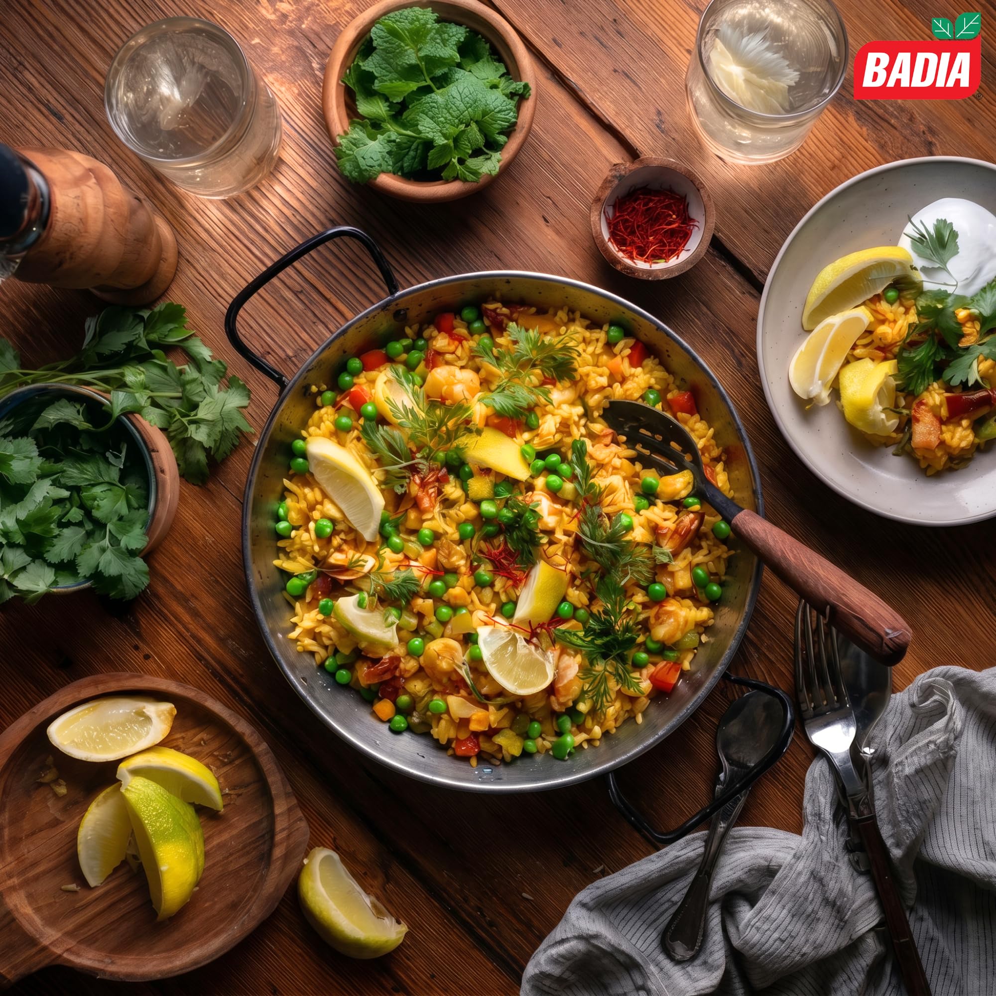 Badia Sazon con Azafran, Sazon with Saffron, 7 oz – Savory, Earthy & Slightly Floral Latin Seasoning – Infused with Real Saffron thumbnail 3