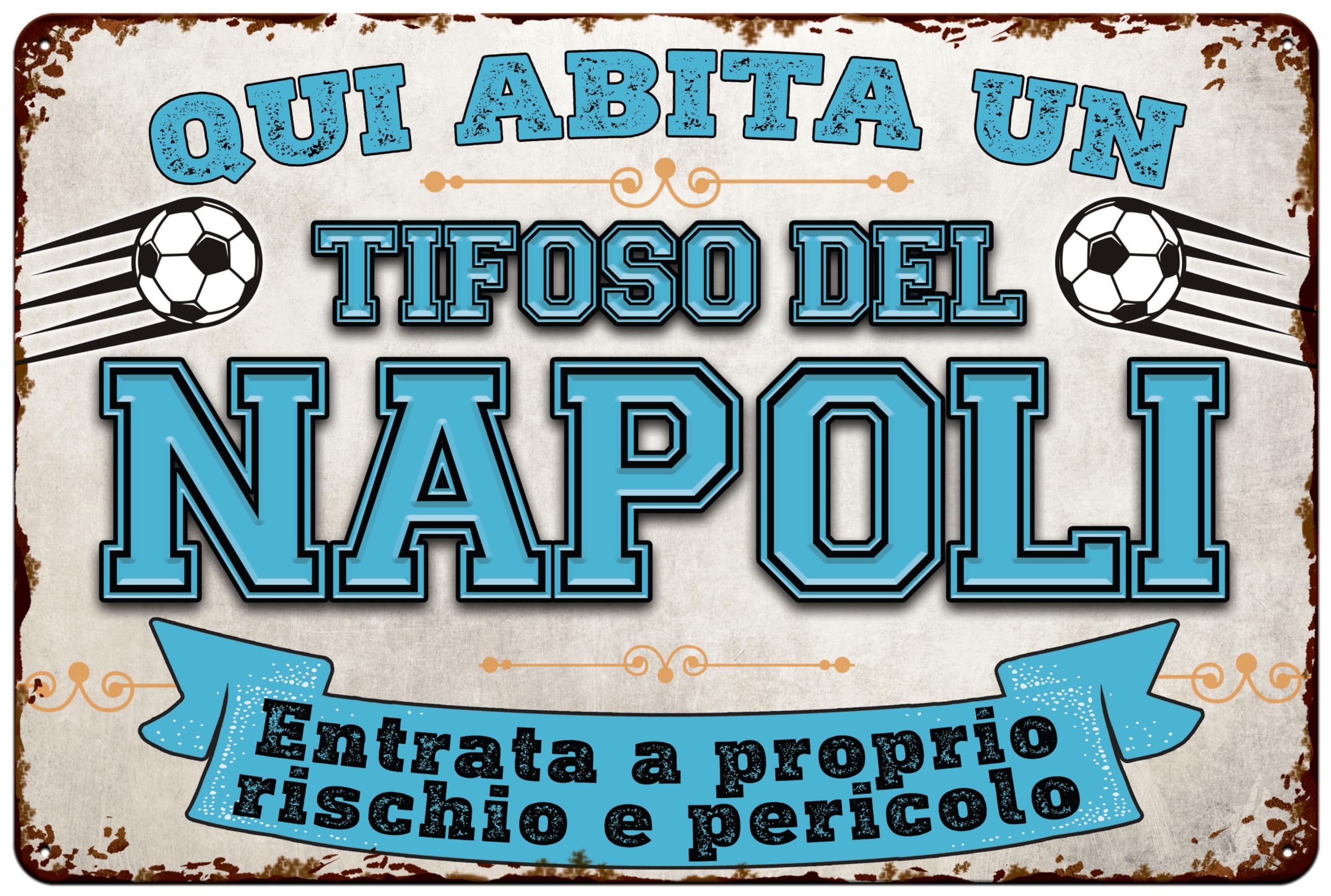 ICH Bin Hamburg Fan Blechschild - 20x30 Cm Fußball Dekoschild