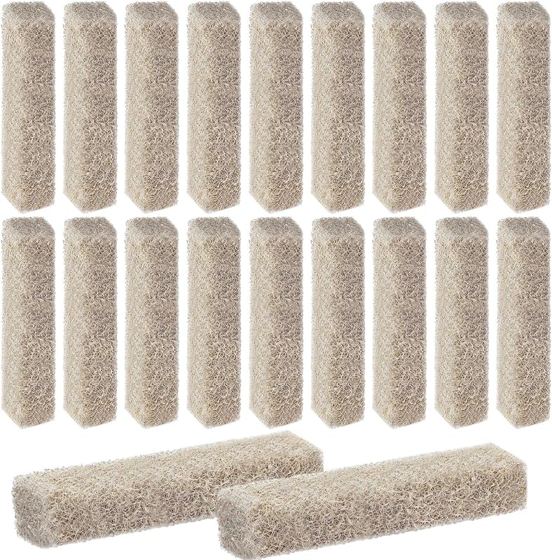 Moukeren 20 Count Ammonia Reducer Filter Pads Compatible with Aqueon, Aquarium Filter Sponge Pads, Fish Tank Filter Pads Compatible with QuietFlow LED PRO Model 20 and 75