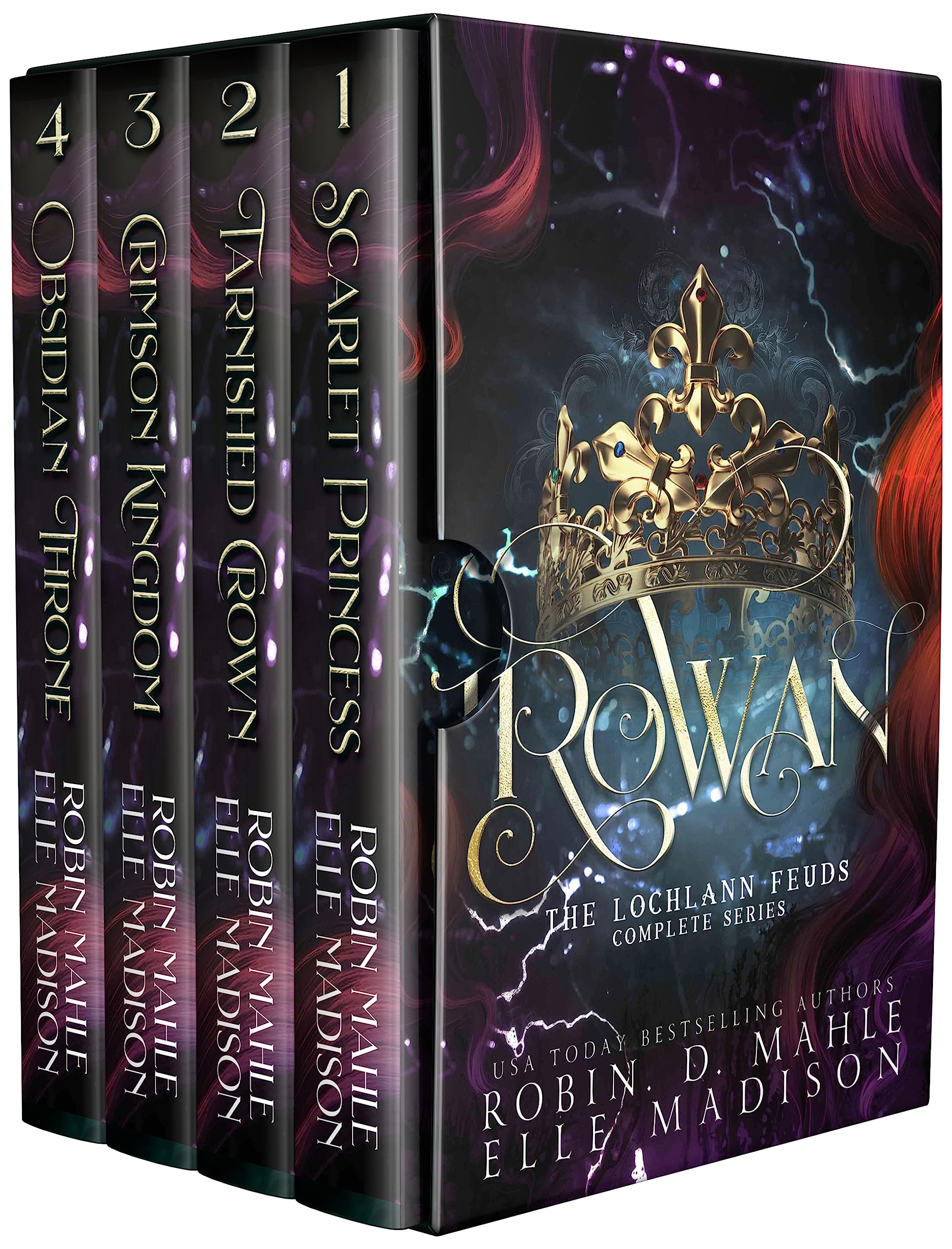 Rowan: The Lochlann Feuds - A Complete Enemies-to-Lovers Fantasy Romance Series (The Lochlann Collection)