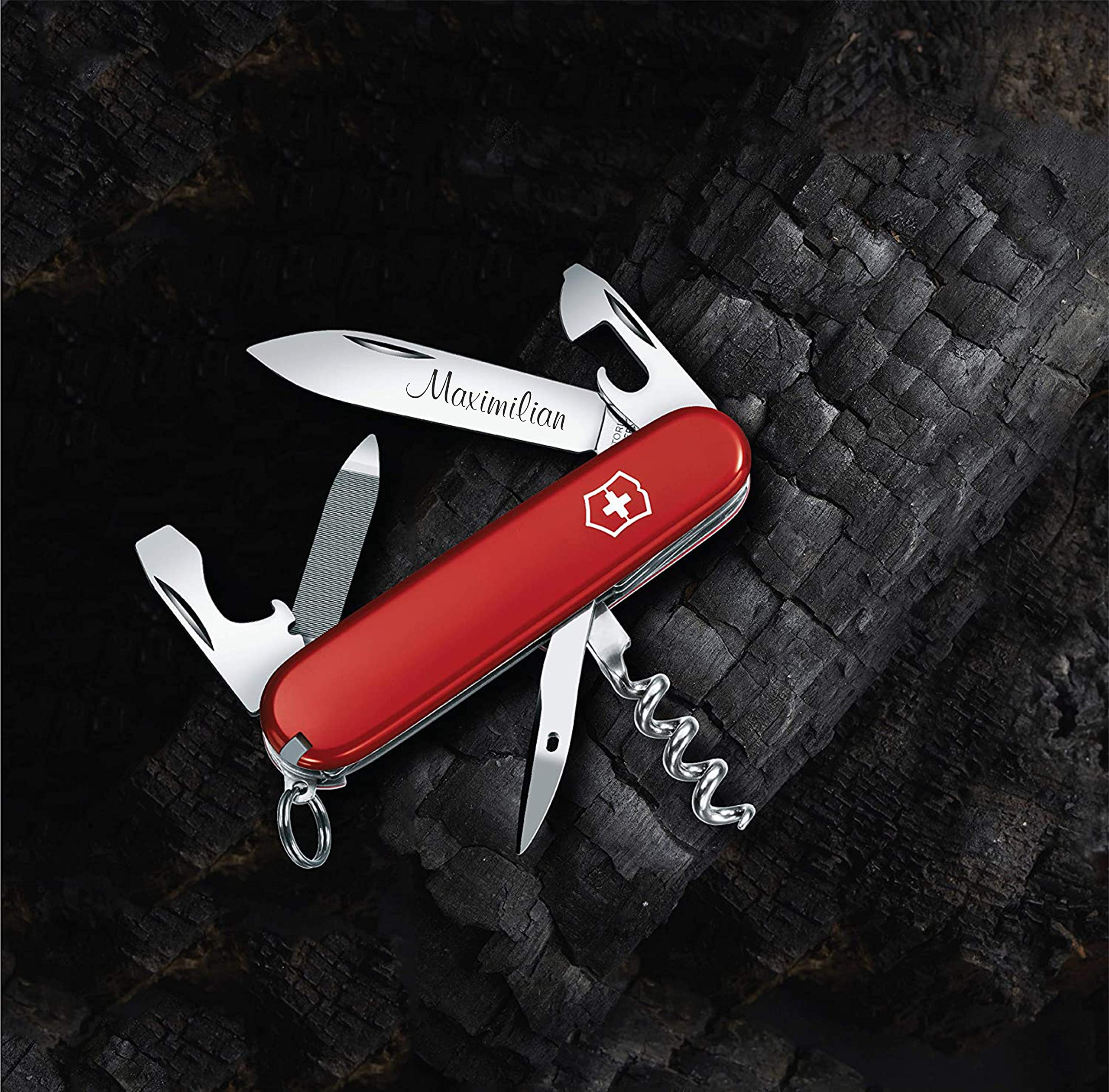 Victorinox Climber Coltello Svizzero Personalizzato Con Incisione Su Lama - 14 Funzioni, Regalo Uomo Donna - 4