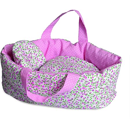Egmont Toys-120460-Gran Capazo Floreado Accesorios para muñecas, Color Rosa  (120460) : Amazon.es: Juguetes y juegos