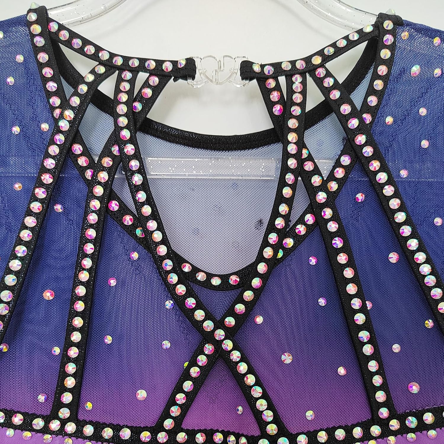 Purple Gymnastics Leotards for Girls and Adults Comfortable Gymnastics Wear