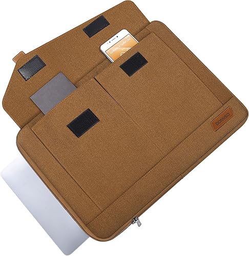 Vista 31 de DOMISO Funda para laptop de 17 a 17.3 pulgadas compatible con computadora Dell de 17.3 pulgadas, HP Pavilion 17/ProBook 470/MSI GS73VR Stealth Negro