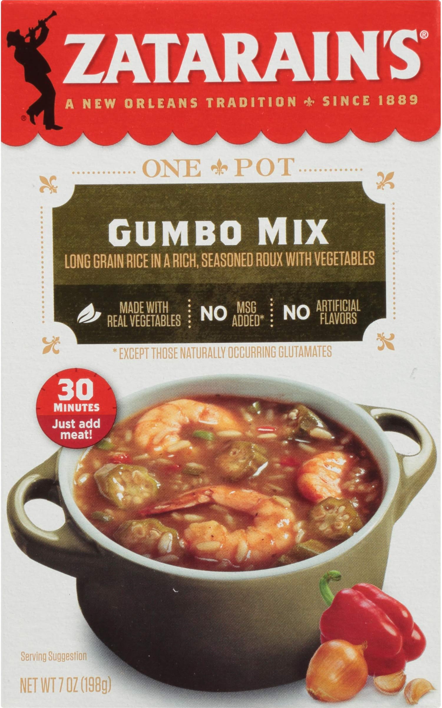 Gumbo Rice Mix, 7 Oz