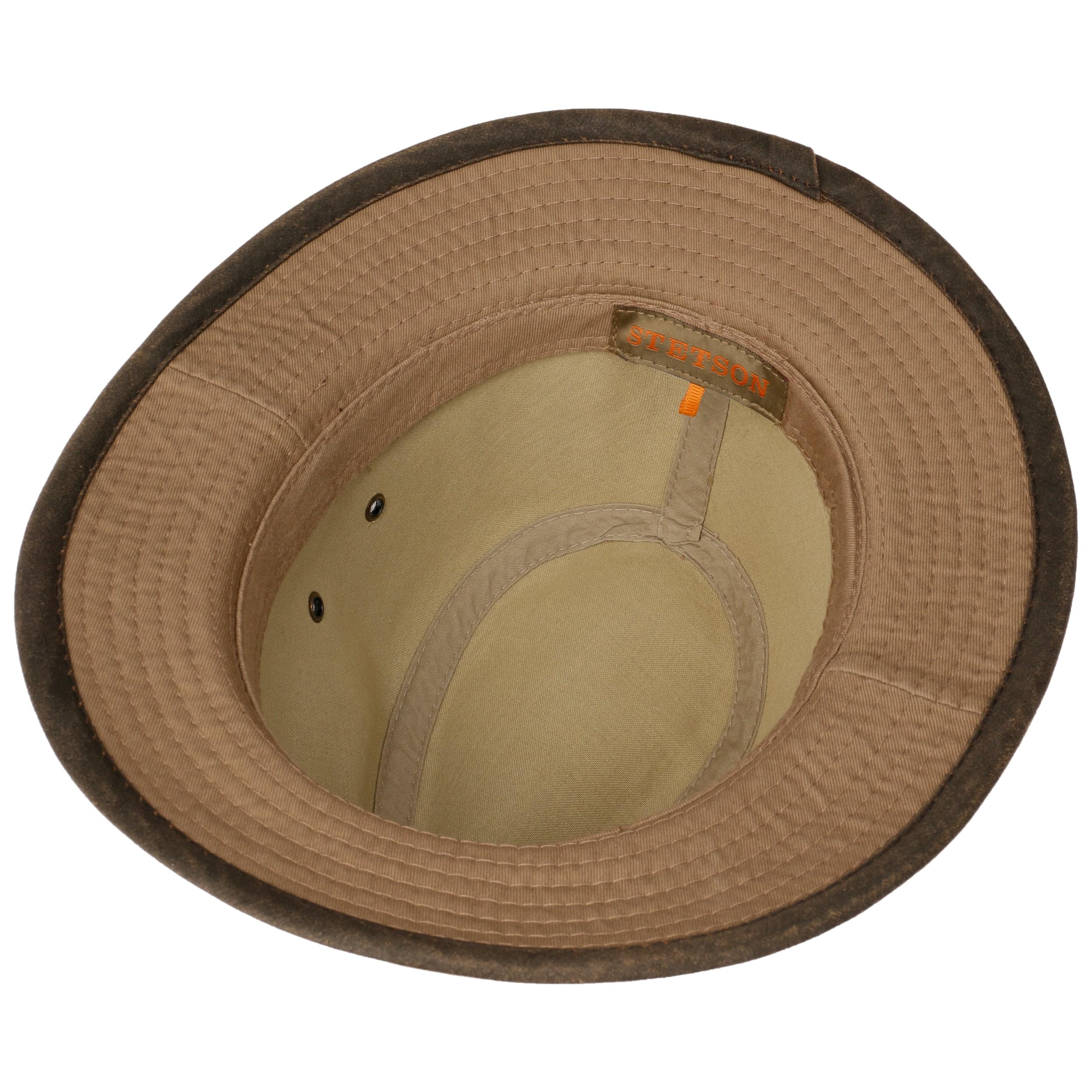 Stetson Traveller UV 40 Protection Foldable Summer Hat Embroidered Logo Men Spring Summer