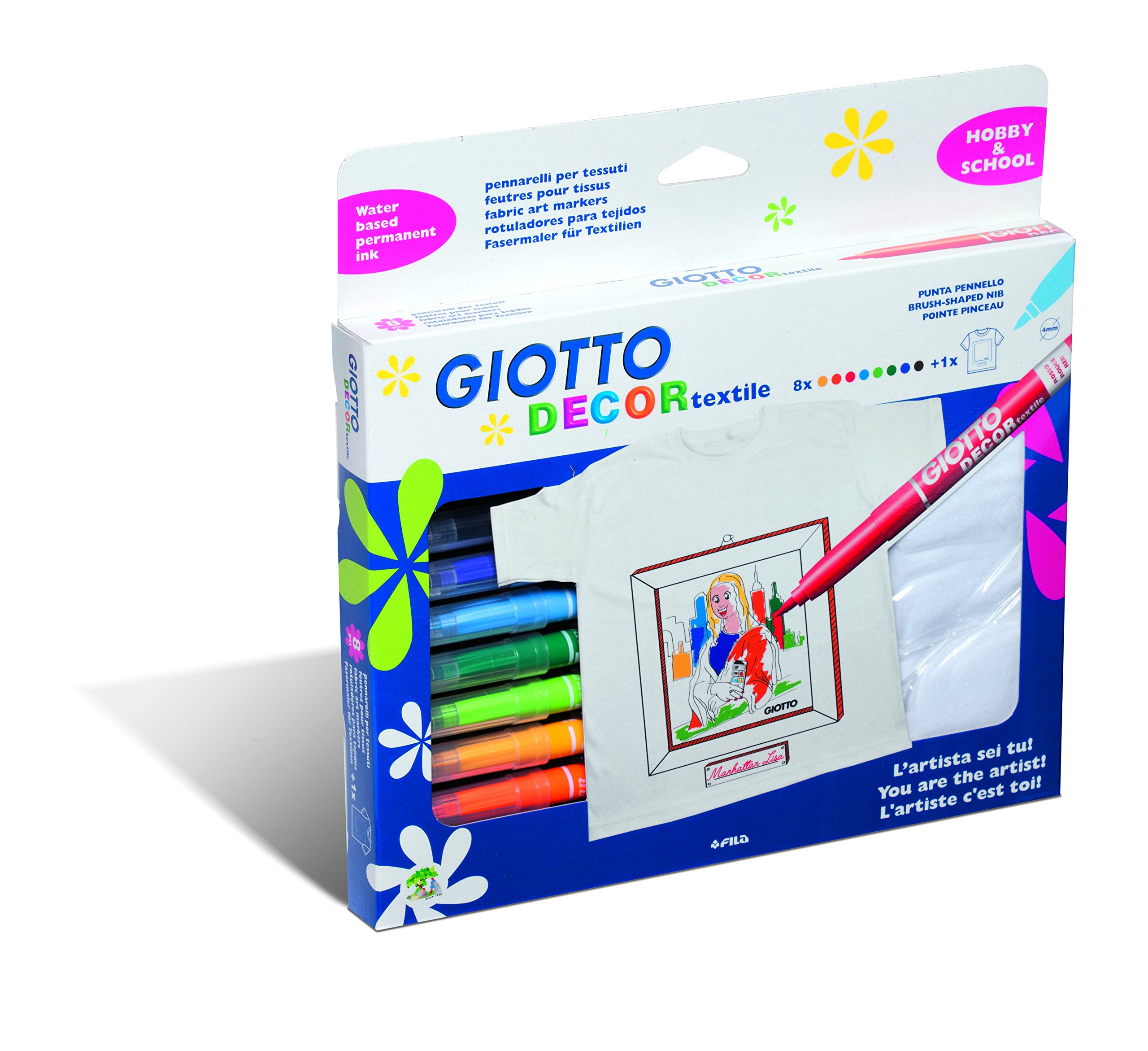 Giotto Decor Felt Tip Pen 4945 27.5 x 2,5 x 27.5 cm