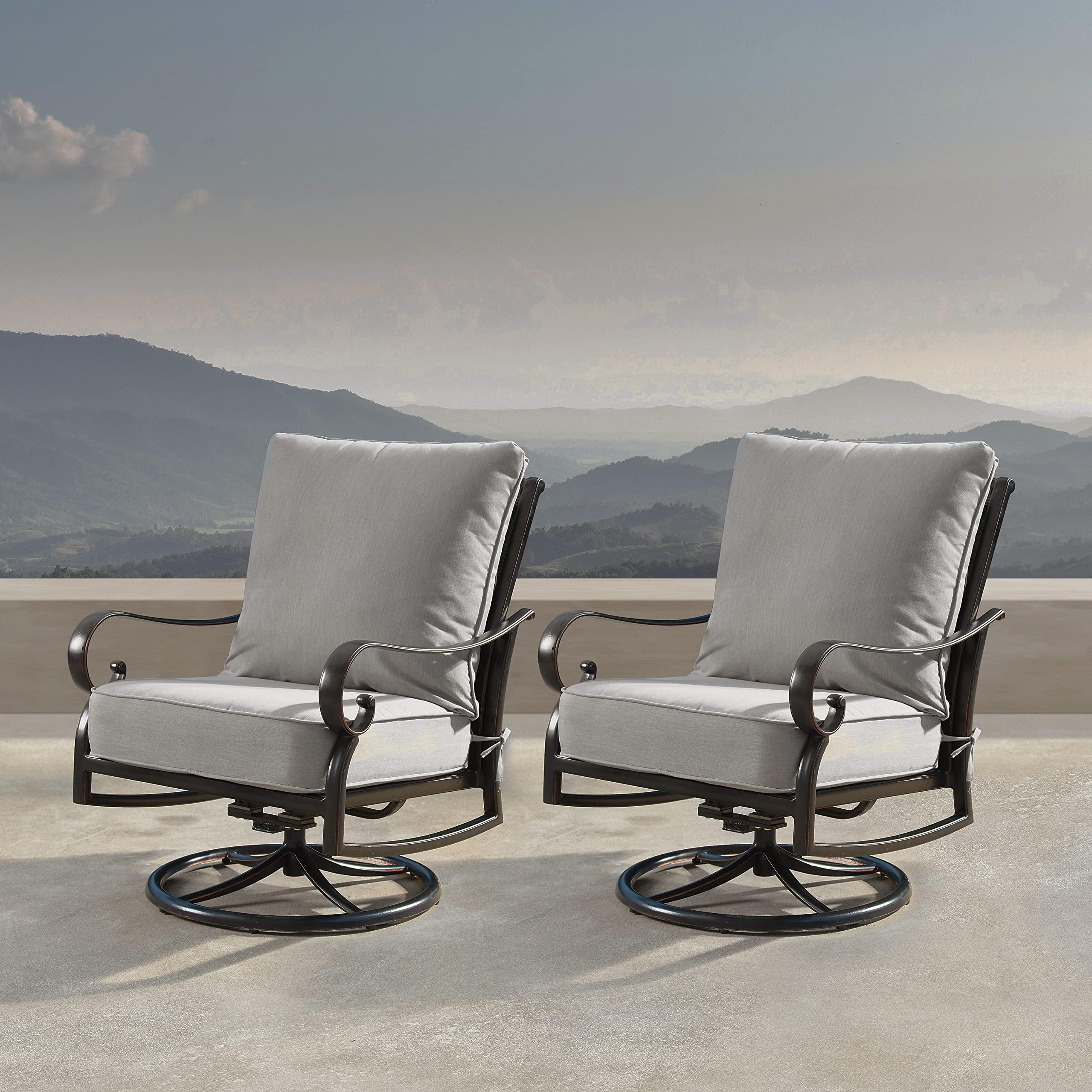 Piece Rocking Outdoor Patio Rocker Set Best Outdoor Rocking Chairs - Main Image