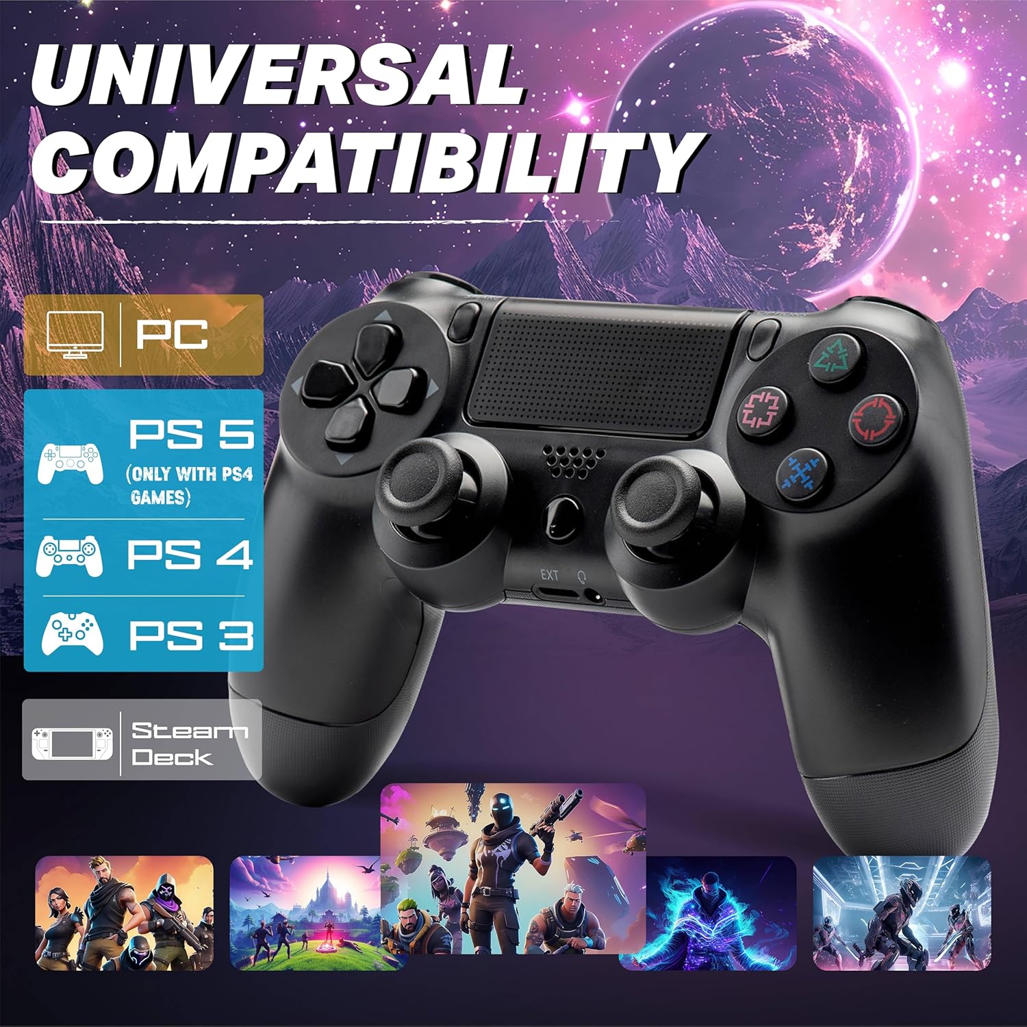 NiTHO PS Wireless Gamepad Controller for PS4, PC, PS3, Steam Deck, PS5 (only play with PS4 games) | Gaming Joystick with Touchpad, 6-Axis Motion Sensor, Dual Vibration, Hall Effect Triggers & Sticks Review: Is it THE Controller for Indian Gamers? Review India 2025