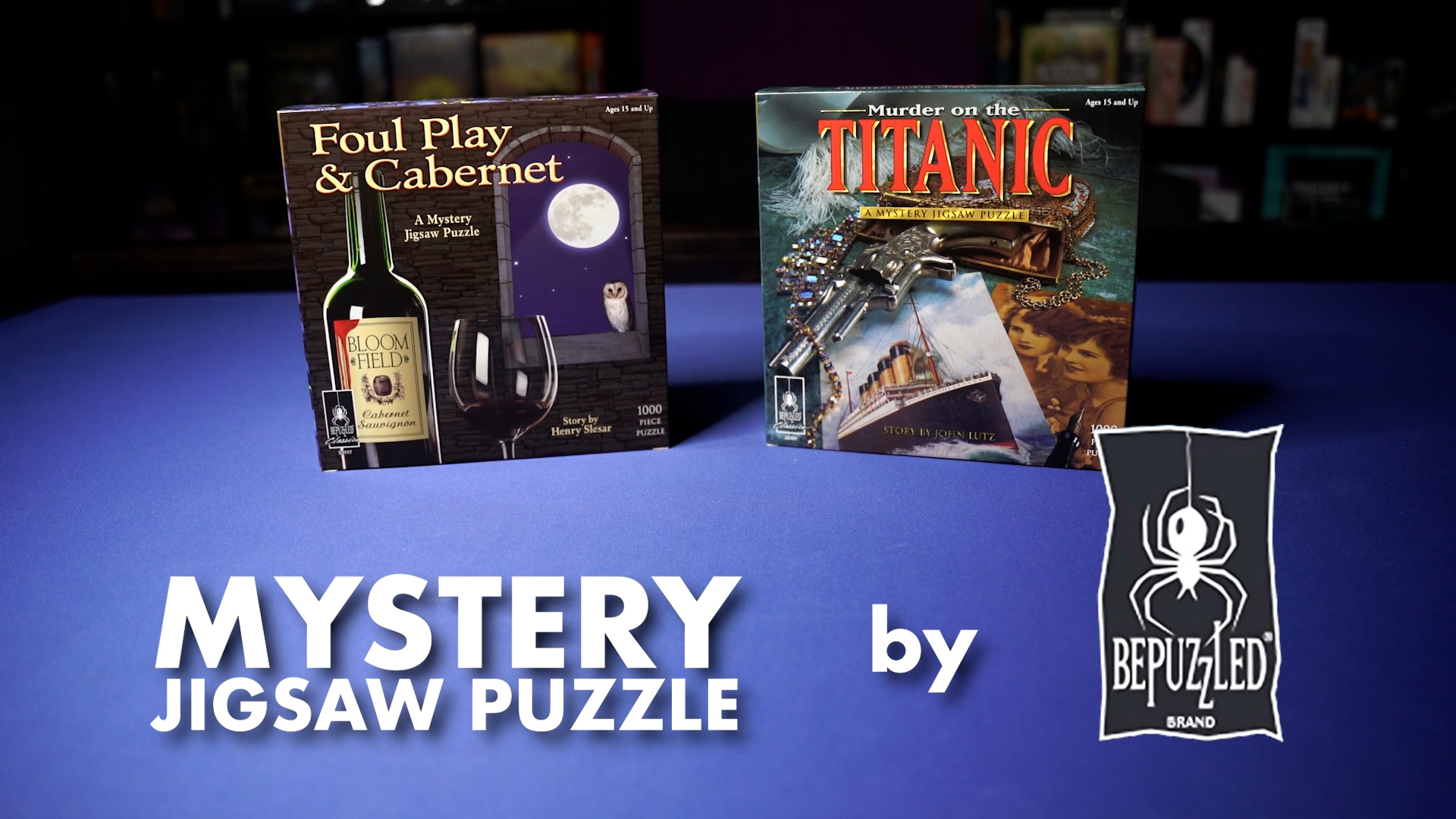 Amazon.com: Murder Mystery Party, Classic Mystery Jigsaw Puzzle