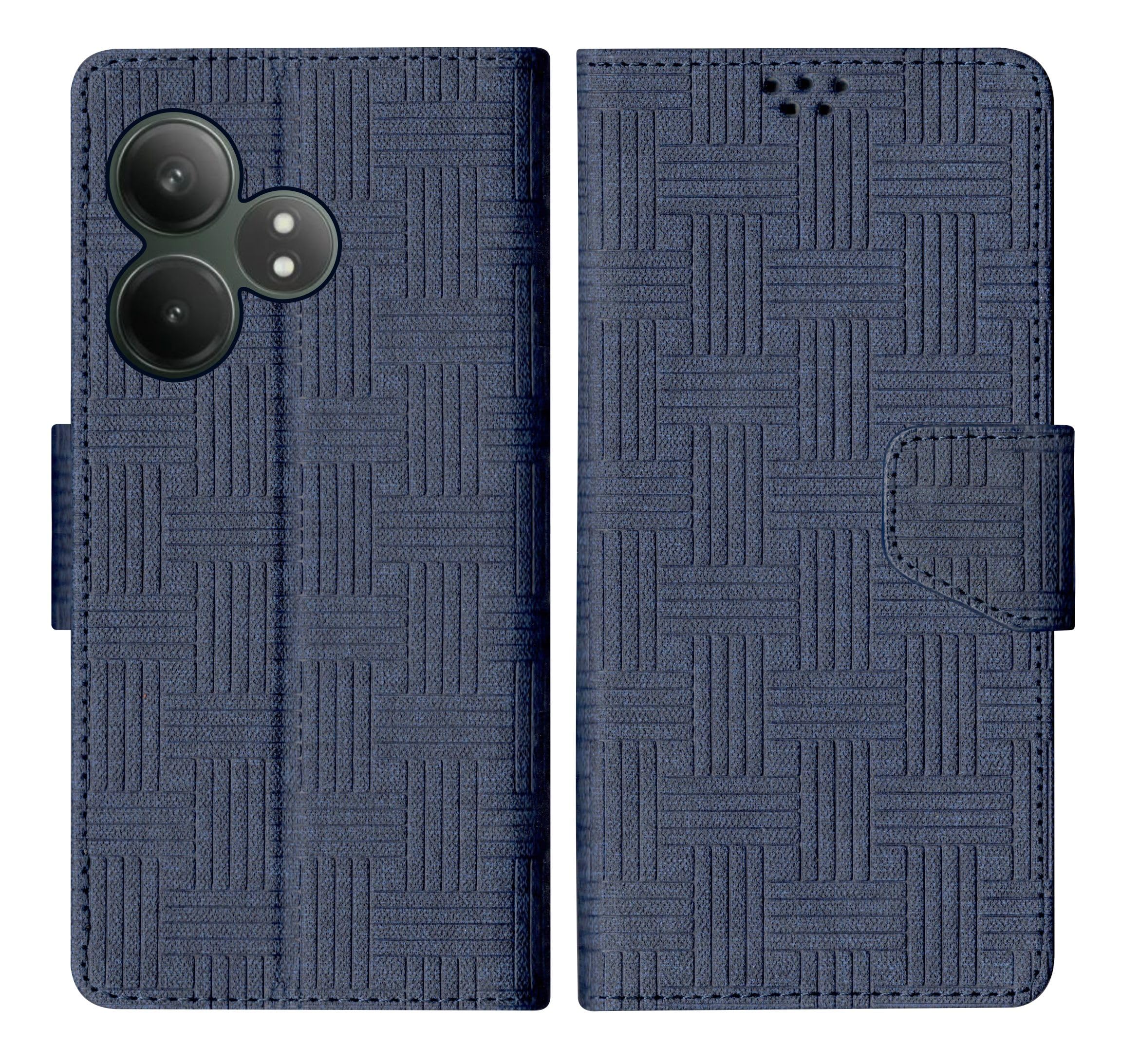 SBMS Flip Cover for Realme GT 6T Back Cover Case with Magnatic Closure | Inbuilt Stand | Card & Money Pocket (Mat Blue) (B0D5DJ76NT) Amazon Price History, Amazon Price Tracker