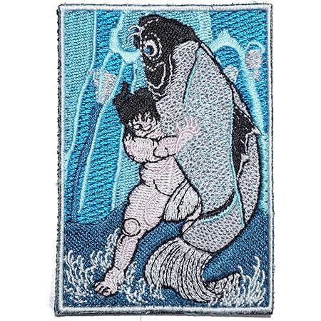 Amazon ワッペン屋dongri ベルクロワッペン パッチ 歌川国芳 坂田怪童丸 浮世絵 A0218 戦闘服 通販