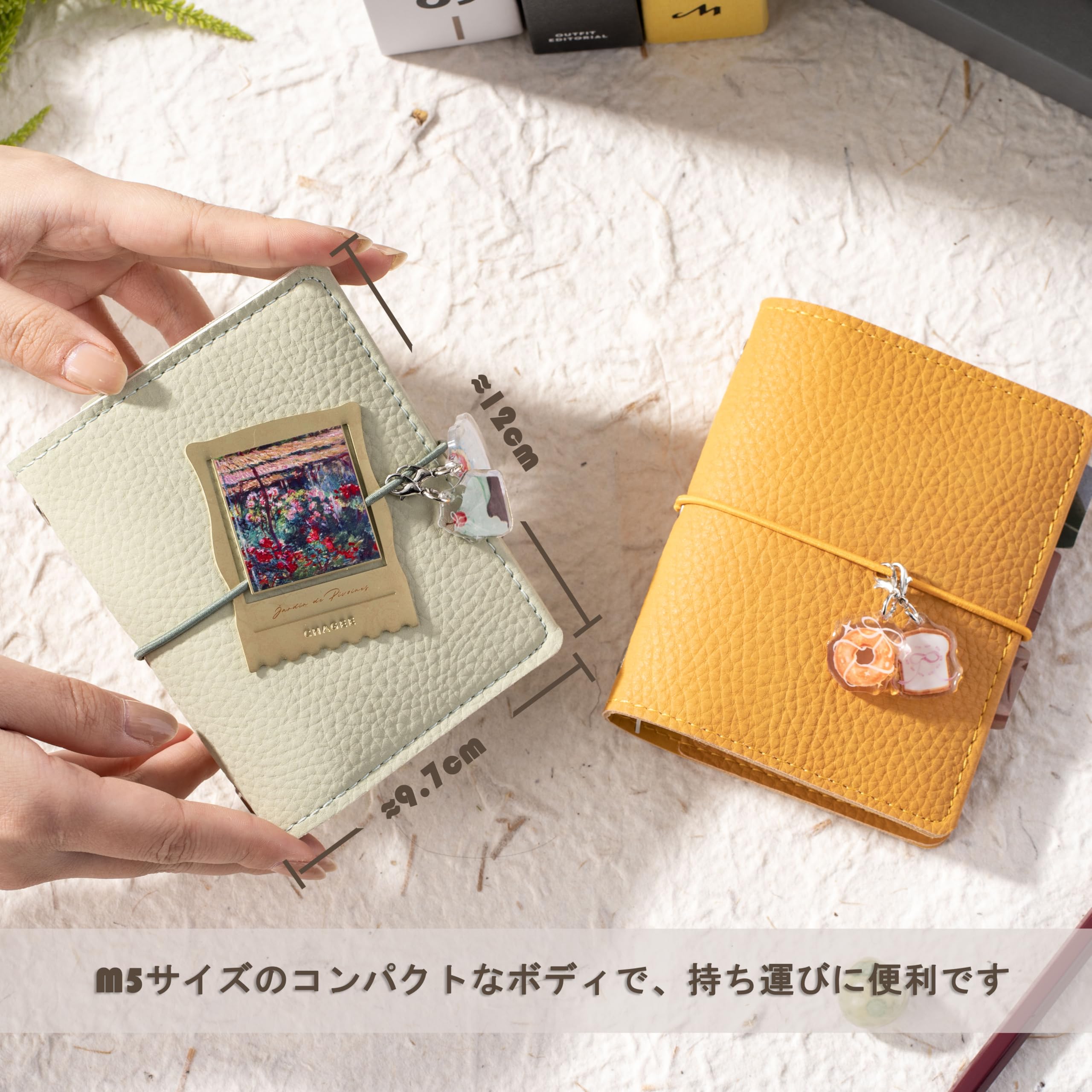 なお★ページ　５穴手帳 Amazon.co.jp: システム手帳 M5サイズ 5穴バインダータイプ ソフトPU