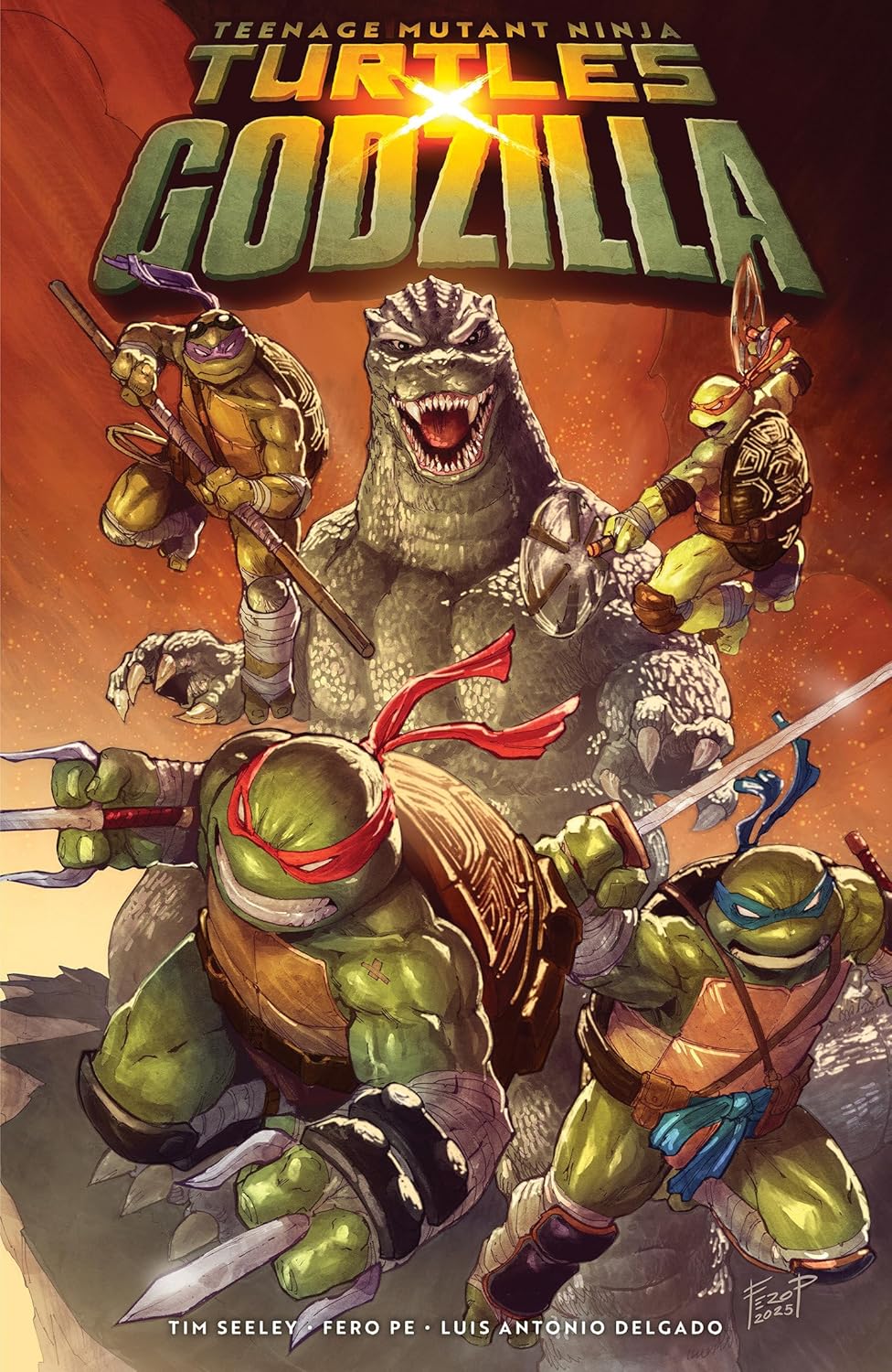 Teenage Mutant Ninja Turtles x Godzilla      Paperback – September 1, 2026
