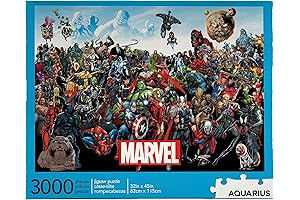 Aquarius Marvel Puzzle Cast: 3000-Piece Masterpiece for Marvel Enthusiasts