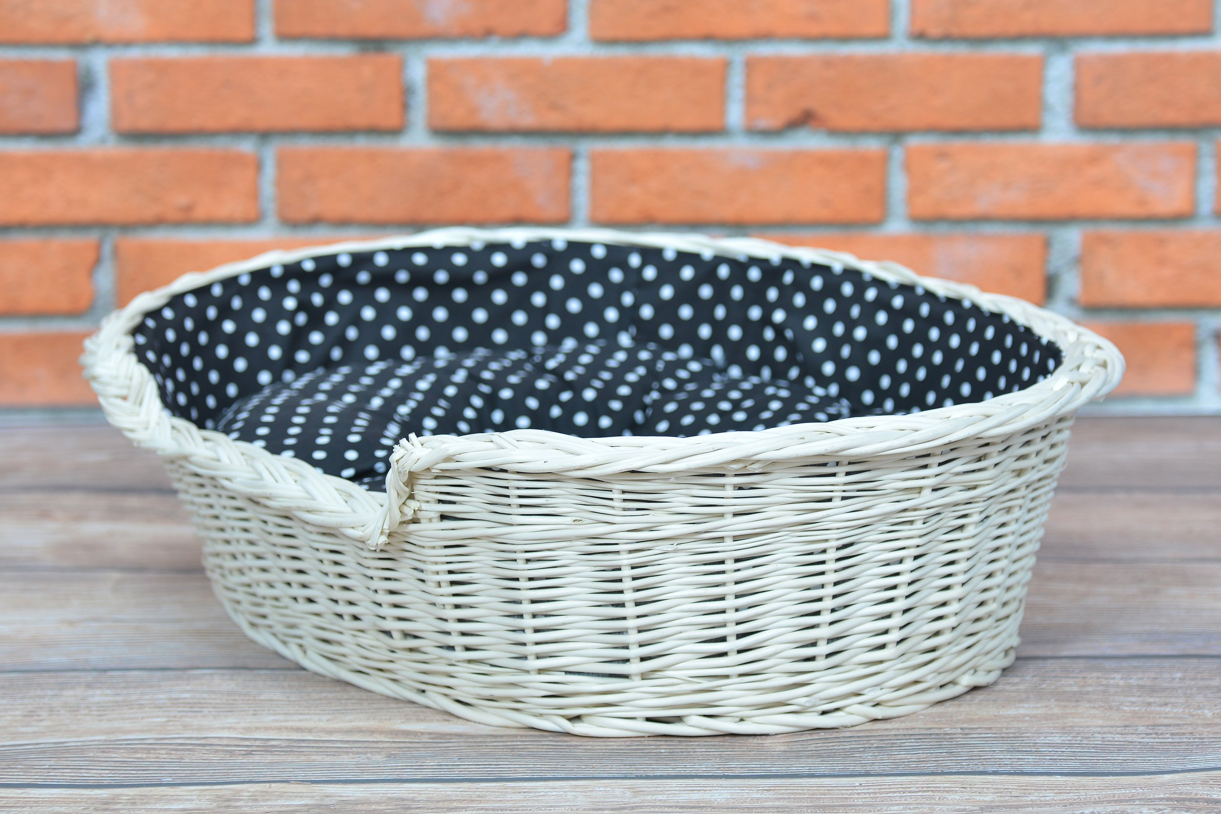 Cojinete de Mimbre para un Perro/Gato con un cojín Suave, una Tumbona para Animales, almacenes de Gatos/Perros, Cama para Perros/Cama para Gatos