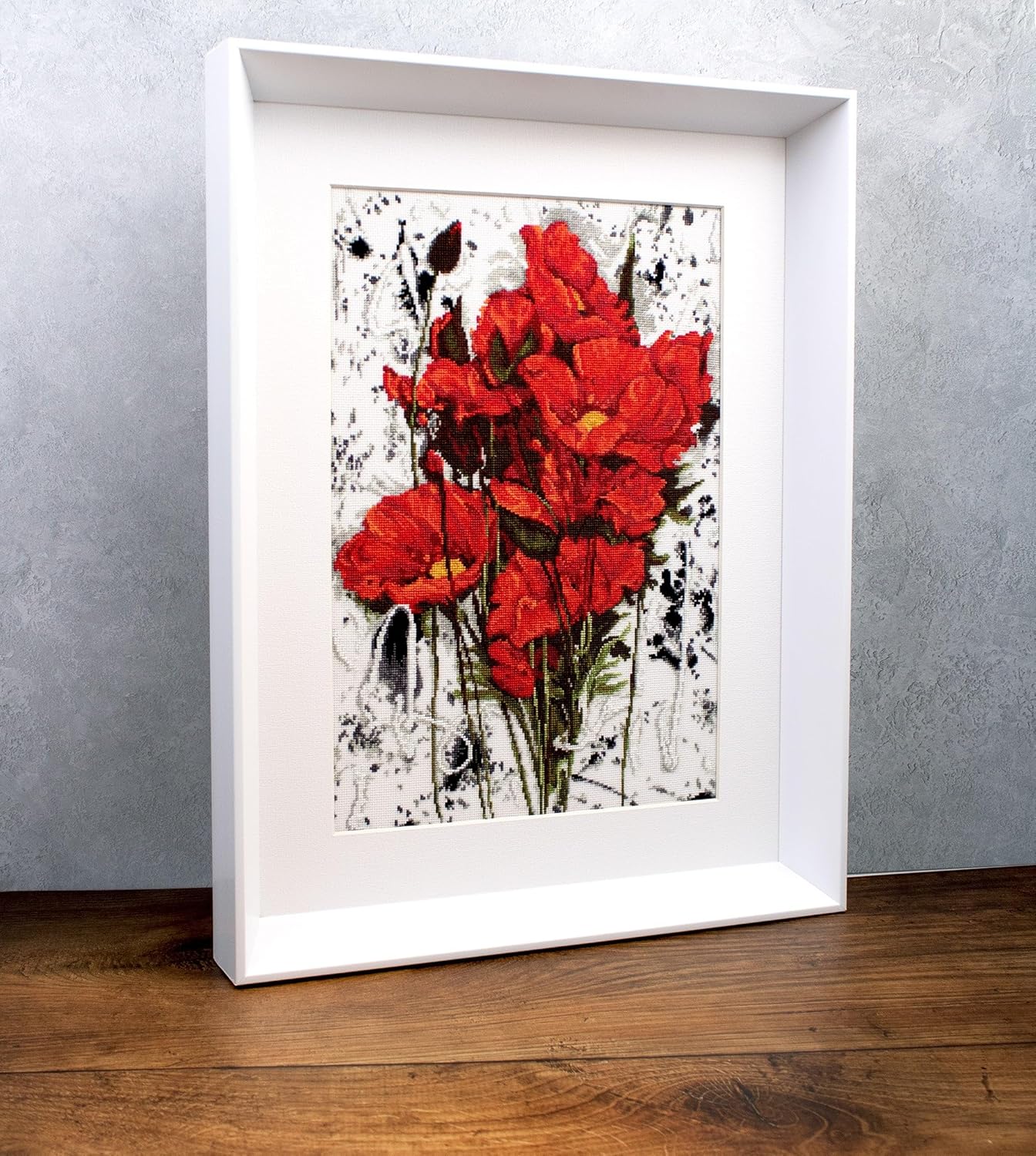 Cross Stitch Kit Luca-S - Popies, B2375
