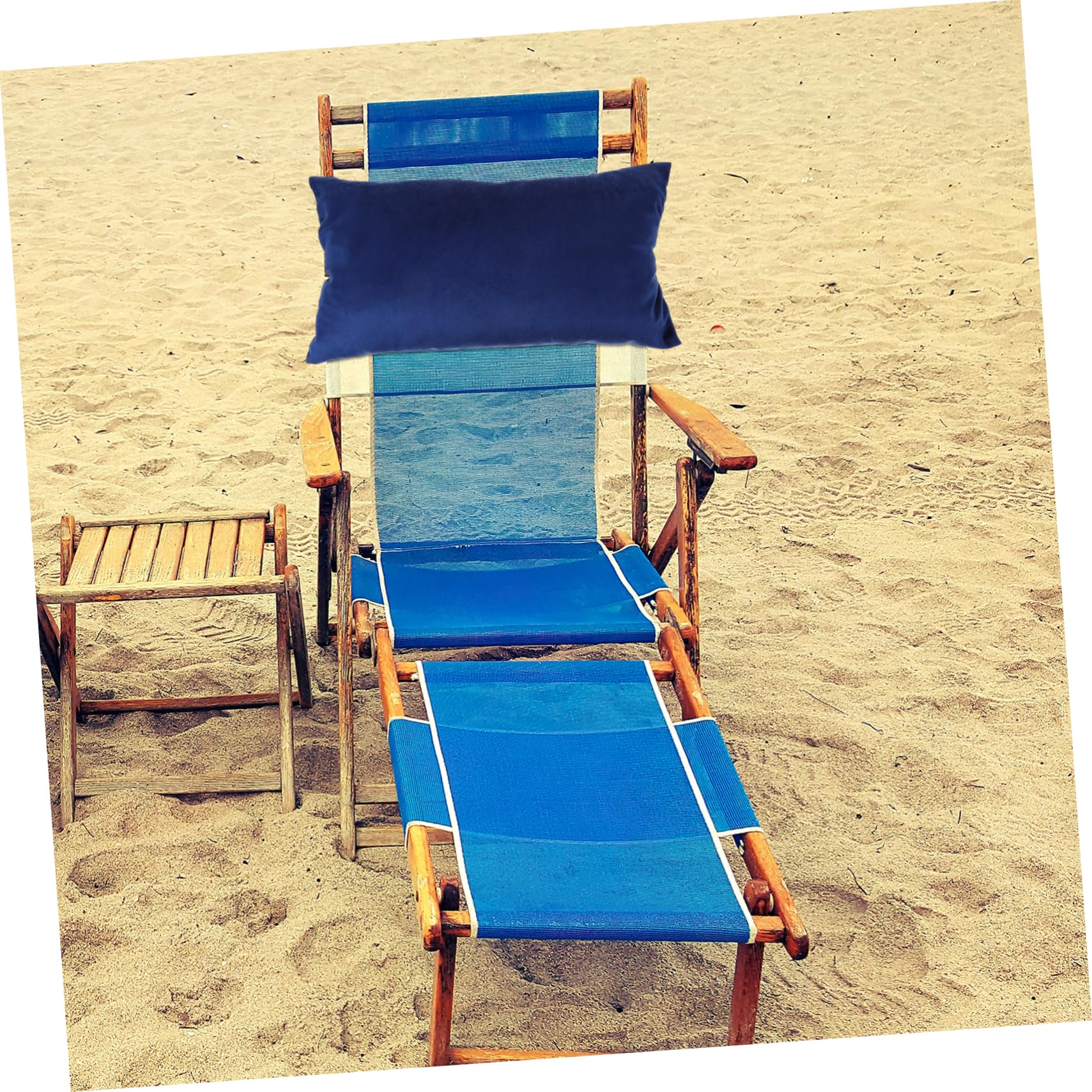 PartyKindom Cuscino Poggiatesta Per Sedia a Sdraio Elasticizzato, Supporto Collo Ergonomico in Spugna Con Cinghie Regolabili, Accessorio Rimovibile Per Sedie Da Spiaggia e Ufficio