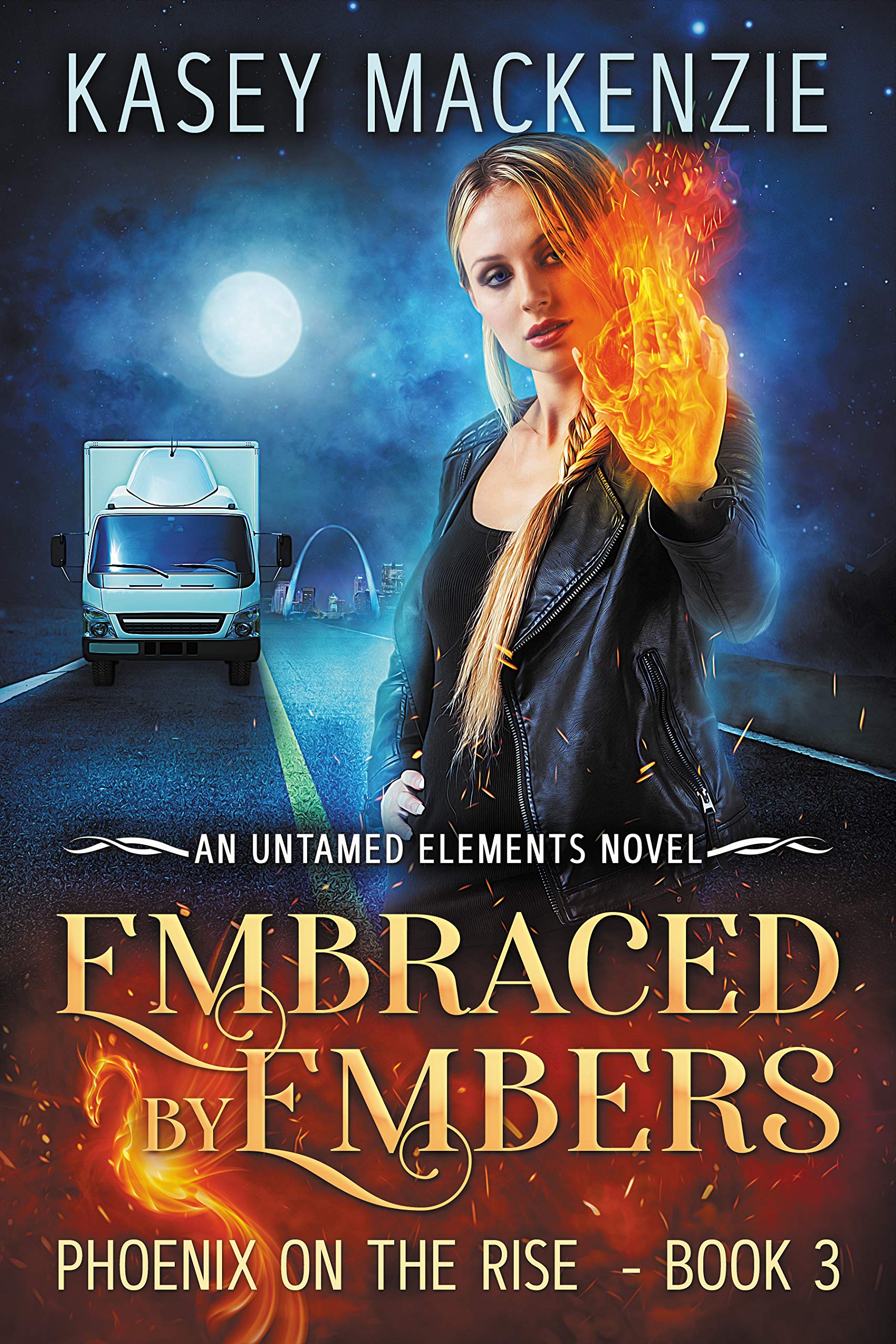Cover of Embraced by Embers